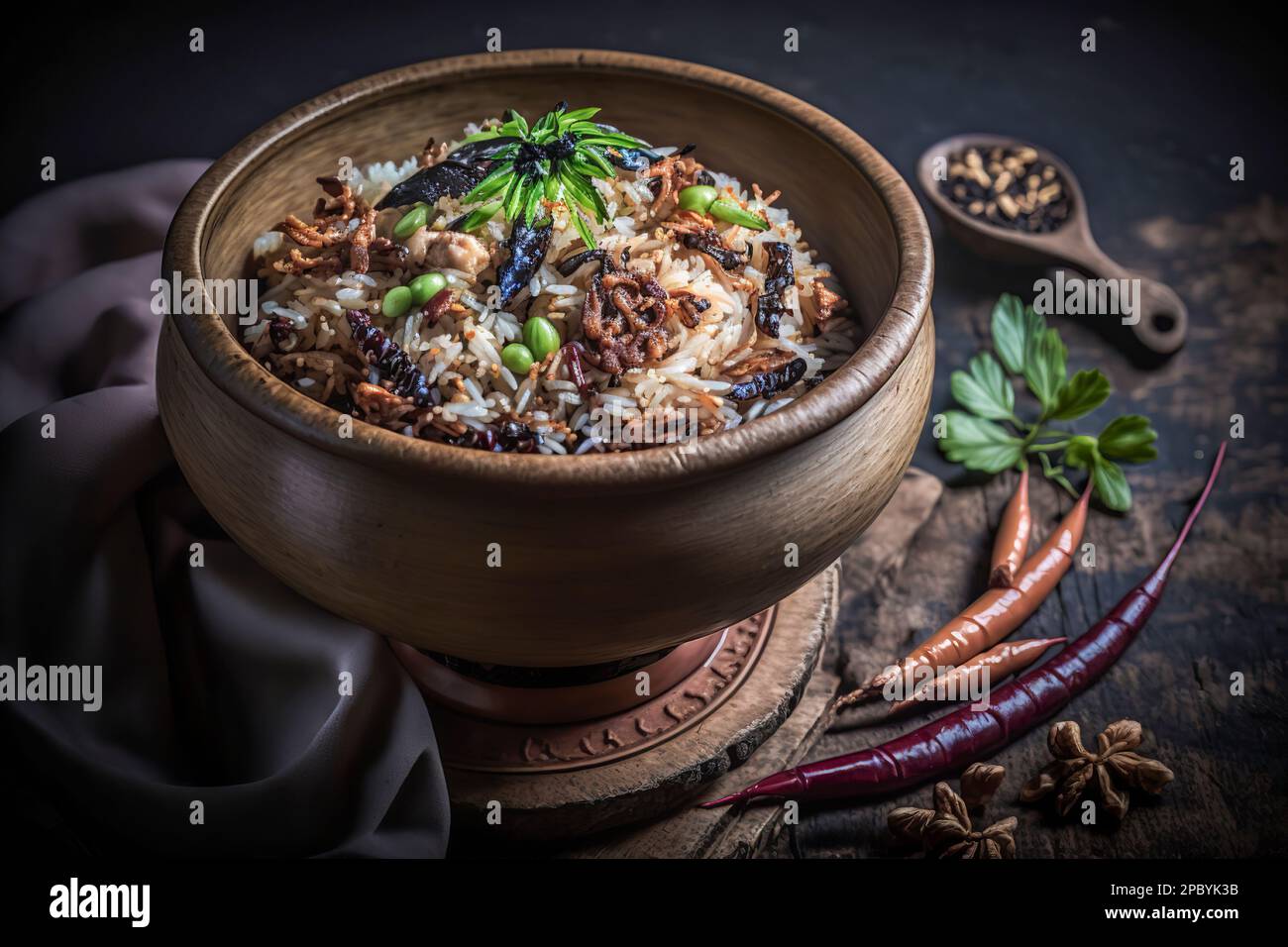 Healthy Comfort Food: A Traditional Asian Rice and Vegetable Dish ...