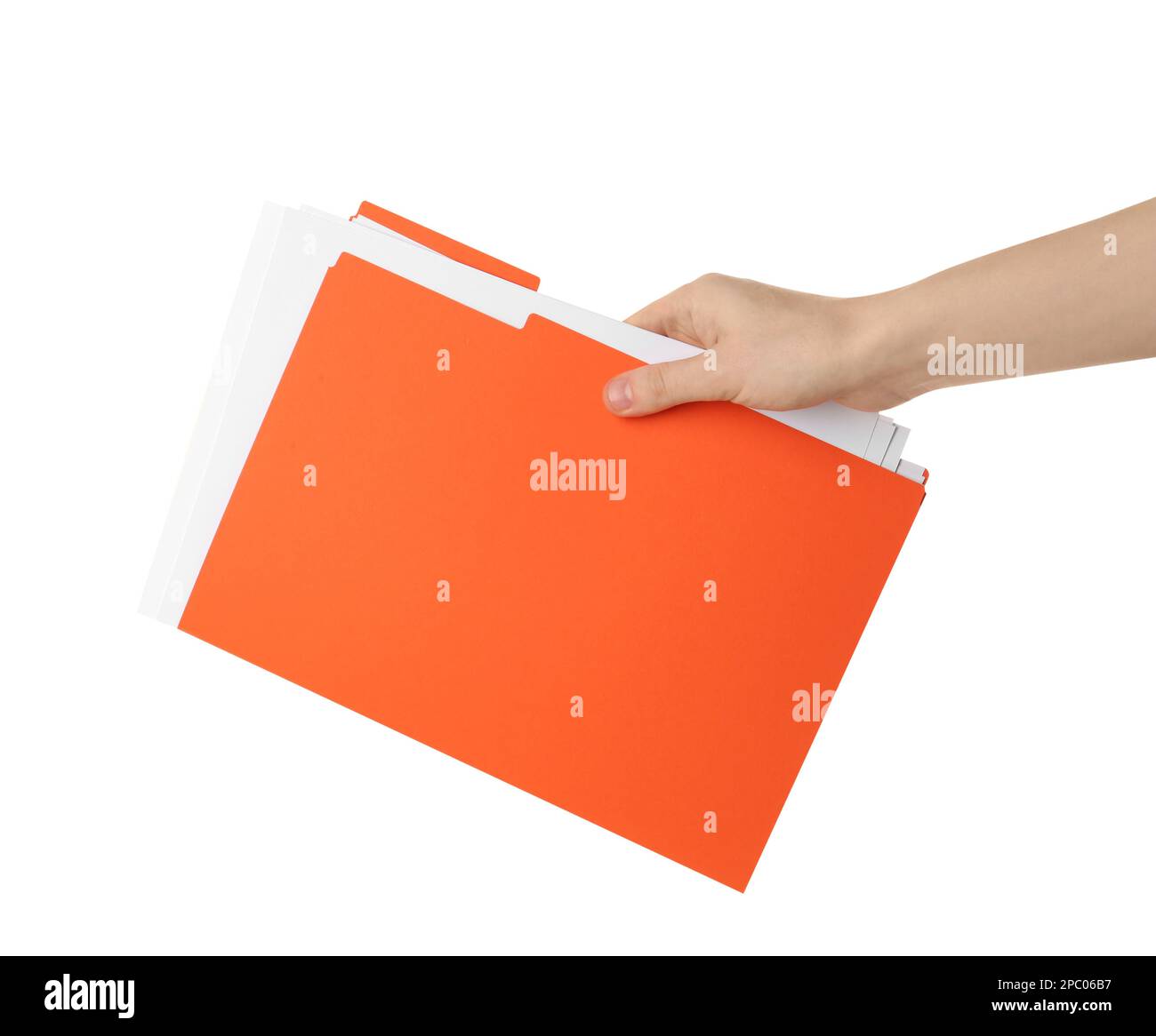 Holding manila folder hi-res stock photography and images - Alamy