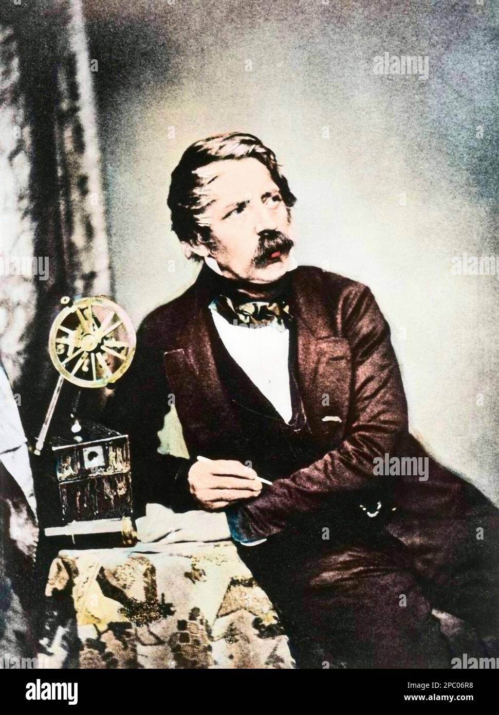 Carl August von Steinheil  German physicist and inventor - Carl (Karl) August von Steinheil (1801-1870). Physicien, mathematicien, opticien et astronome allemand. Stock Photo