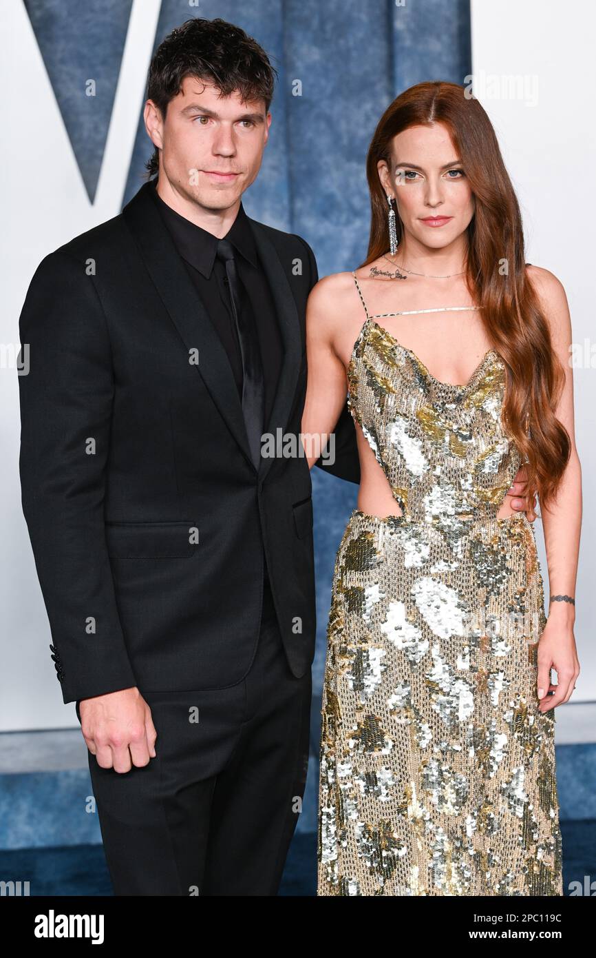 Los Angeles, USA. 13th Mar, 2023. Ben Smith-Petersen and Riley Keough ...