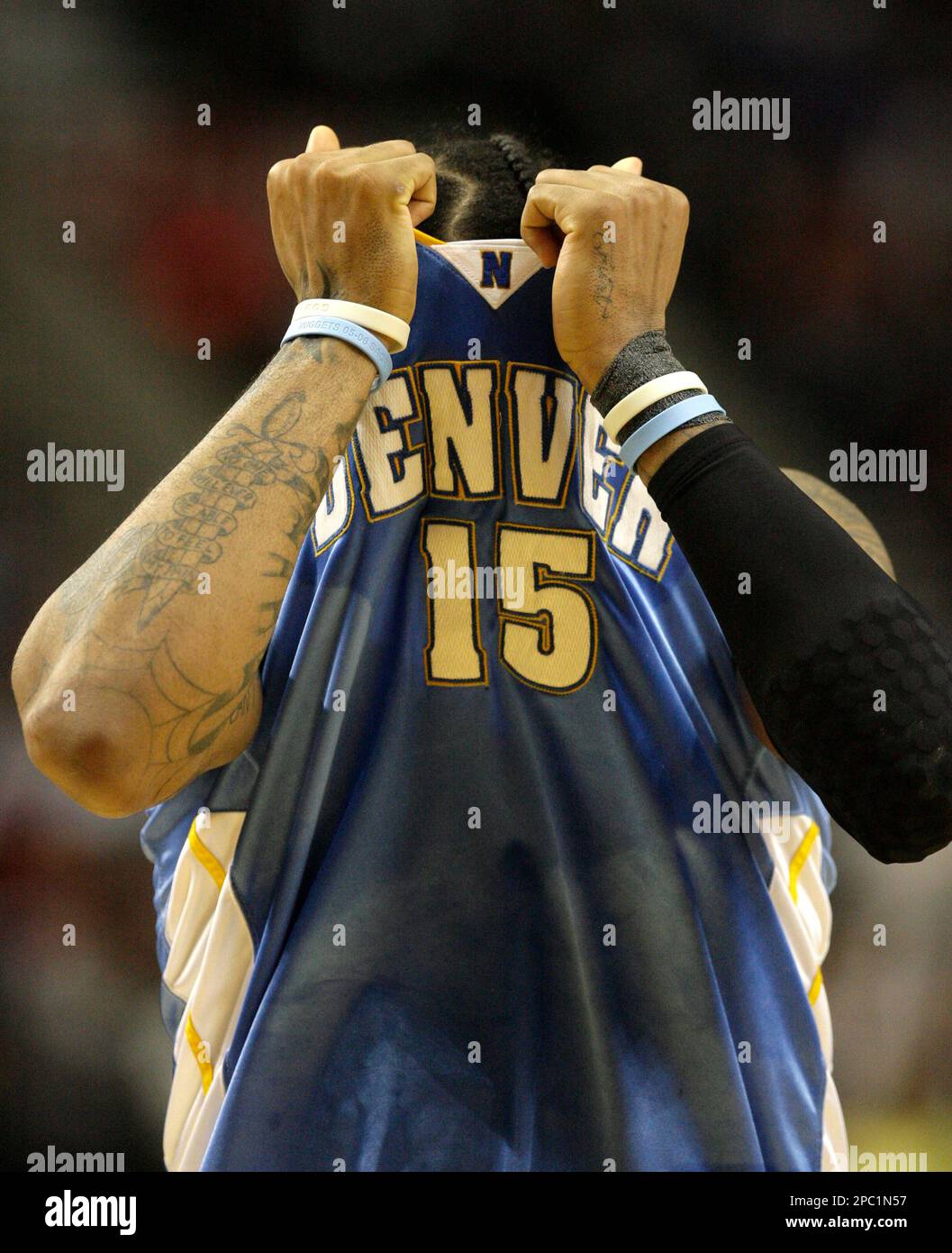 Anthony 15 denver nuggets jersey 2025