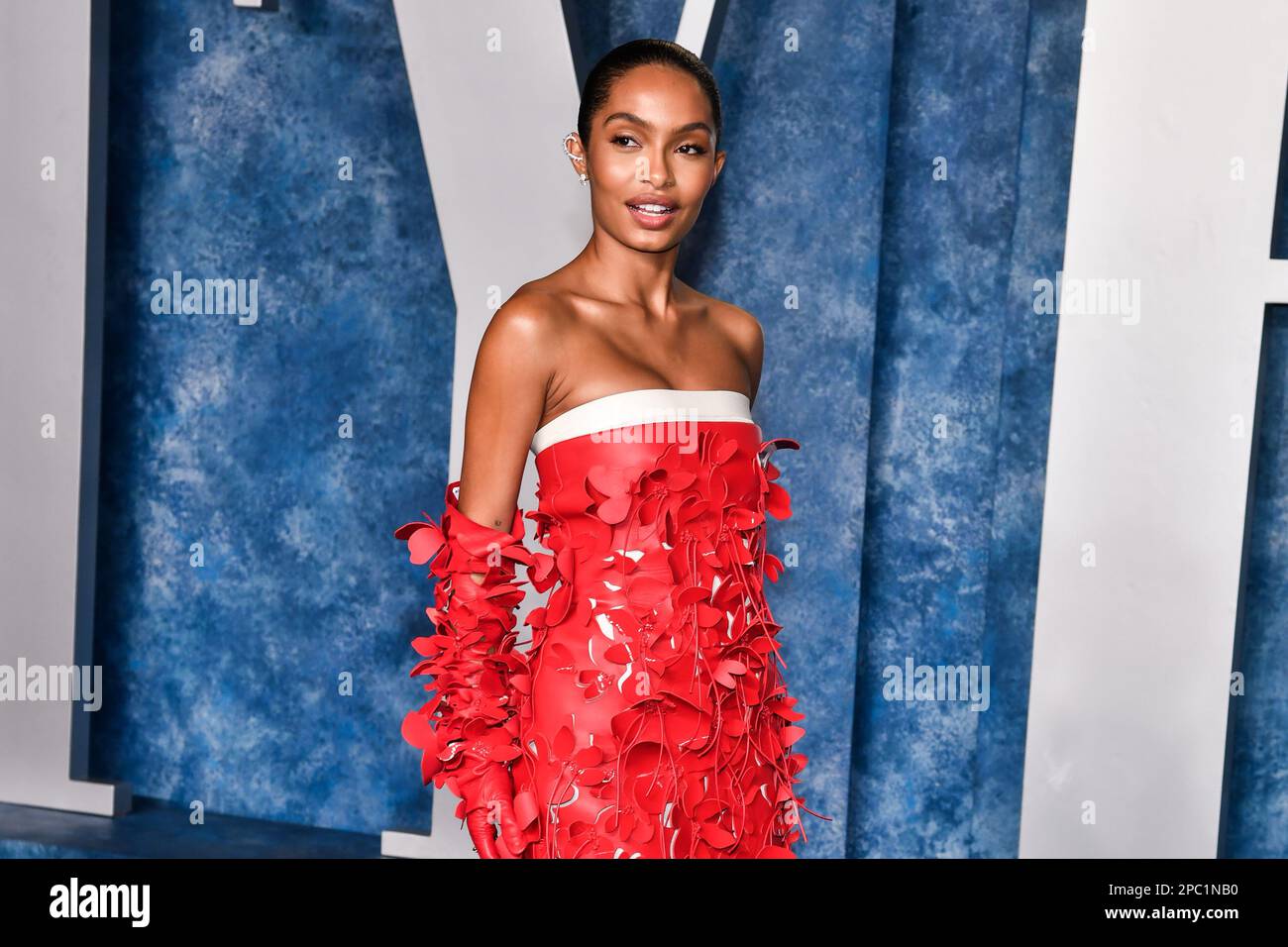 Beverly Hills, USA. 13th Mar, 2023. Yara Shahidi walking on the red
