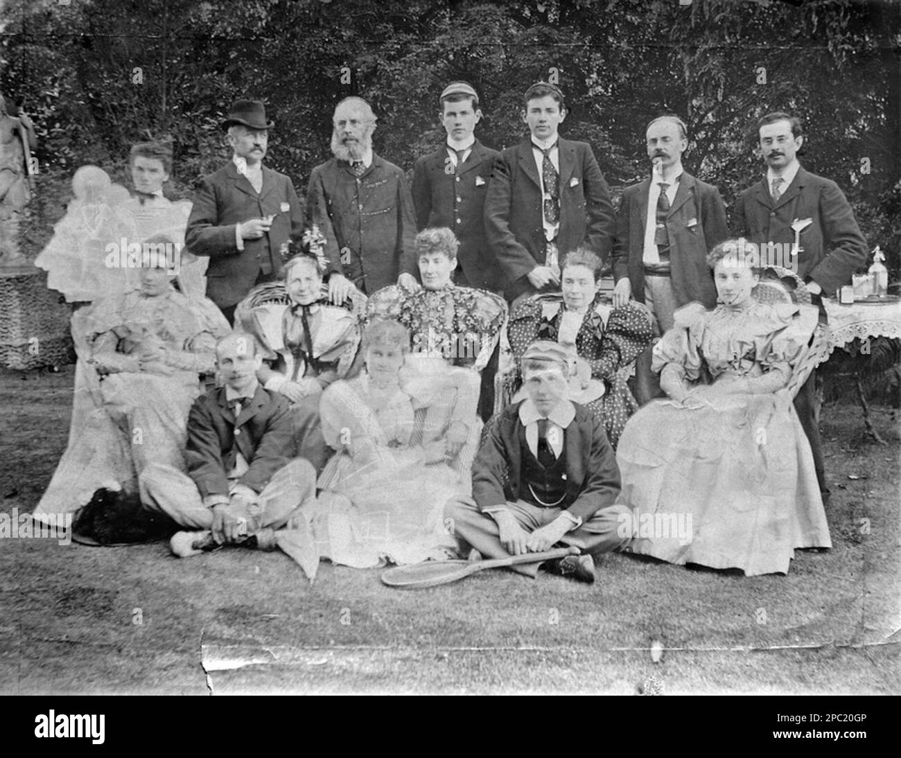 Family of Charles Otto Blagden (18641949 Stock Photo Alamy