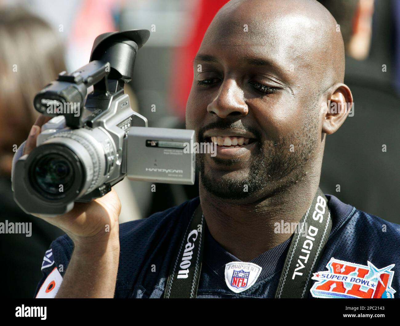 Jan 30, 2007 - Miami, FL, USA - Chicago Bears quarterback REX GROSSMAN  during Super Bowl media day Tuesday afternoon at Dolphin stadium in Miami  Gardens Stock Photo - Alamy