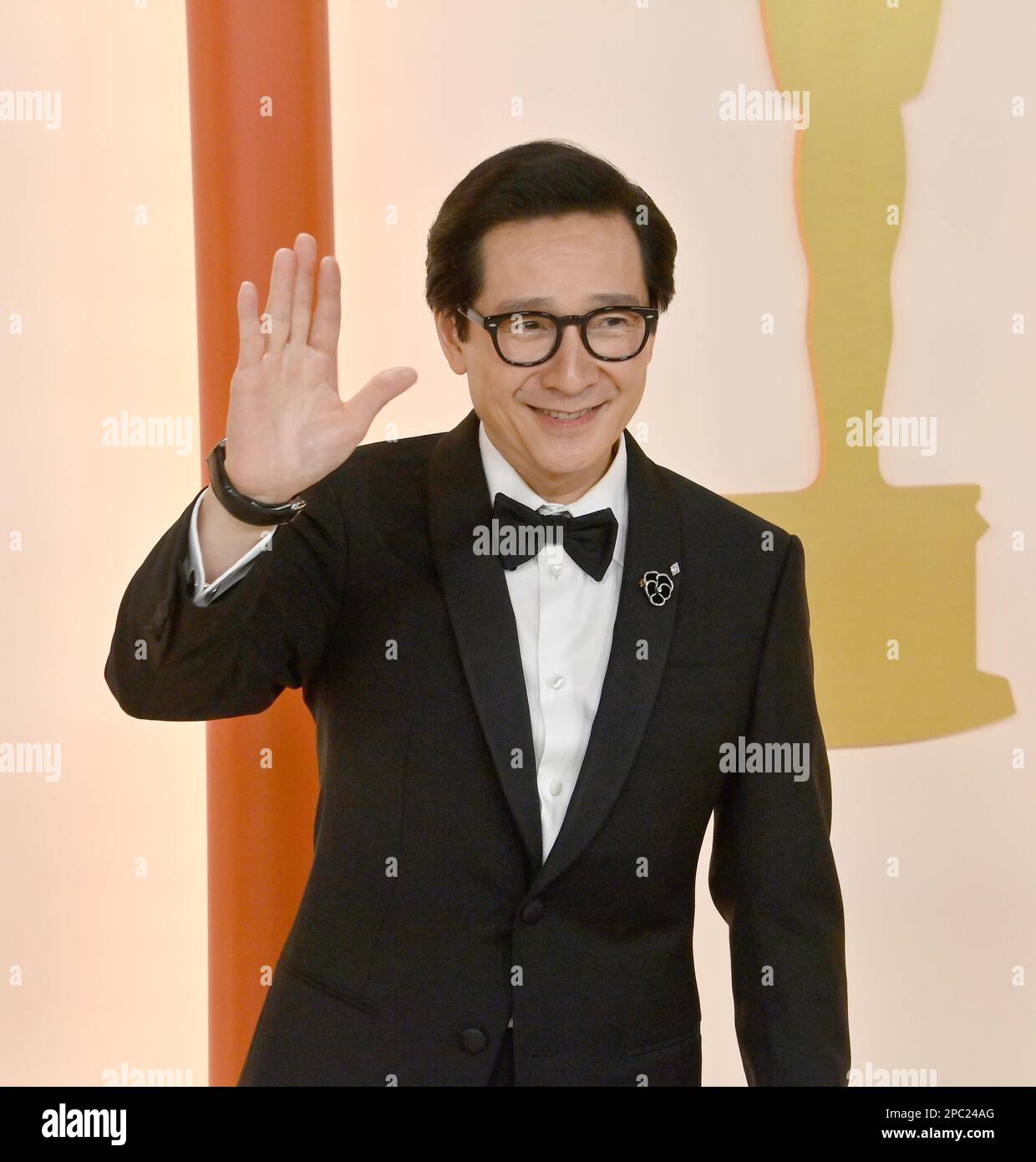 Ke Huy Quan attends the 95th annual Academy Awards at the Dolby Theatre ...