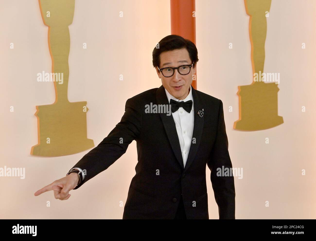 Ke Huy Quan attends the 95th annual Academy Awards at the Dolby Theatre ...