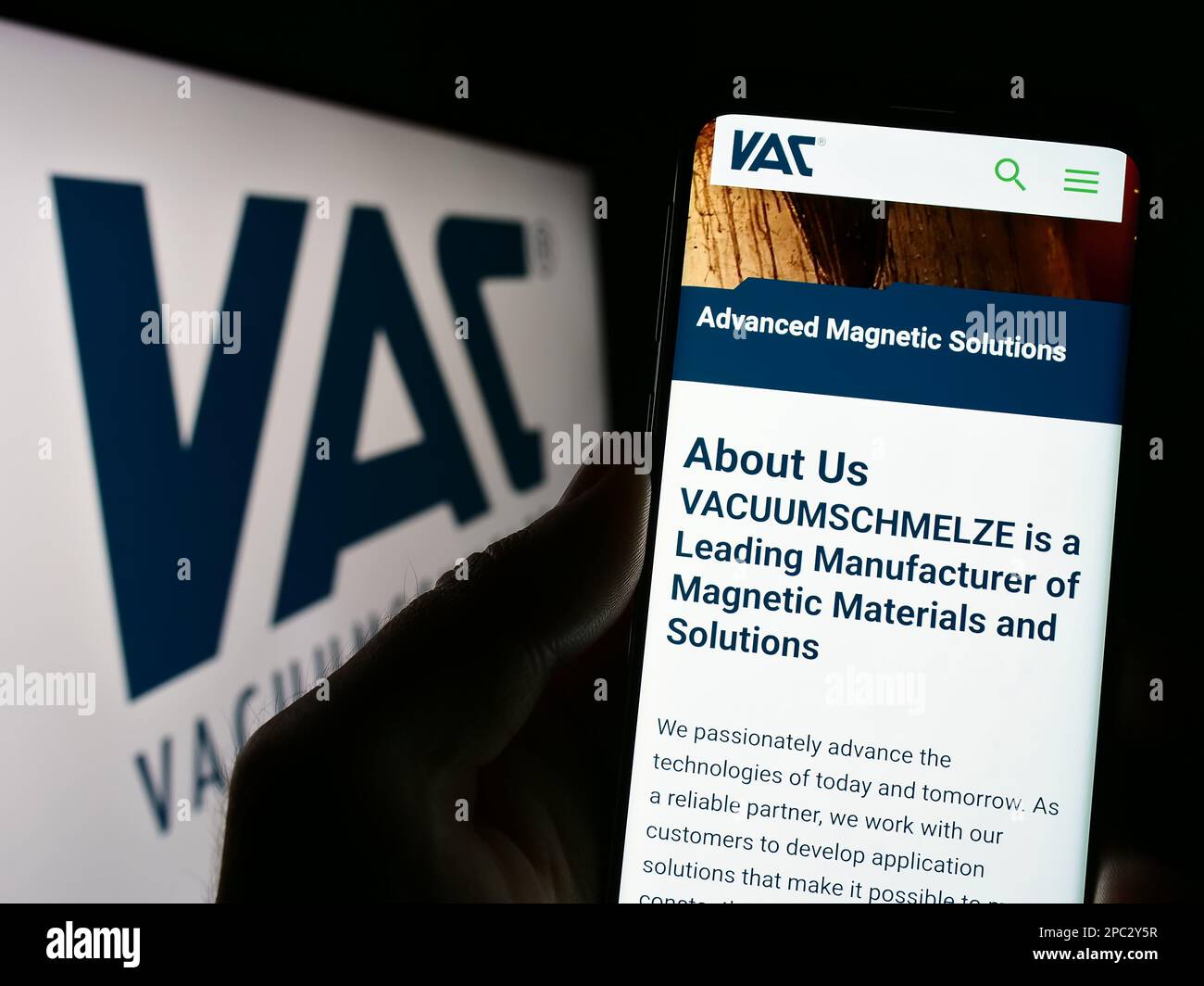 Vacuumschmelze logo hires stock photography and images Alamy