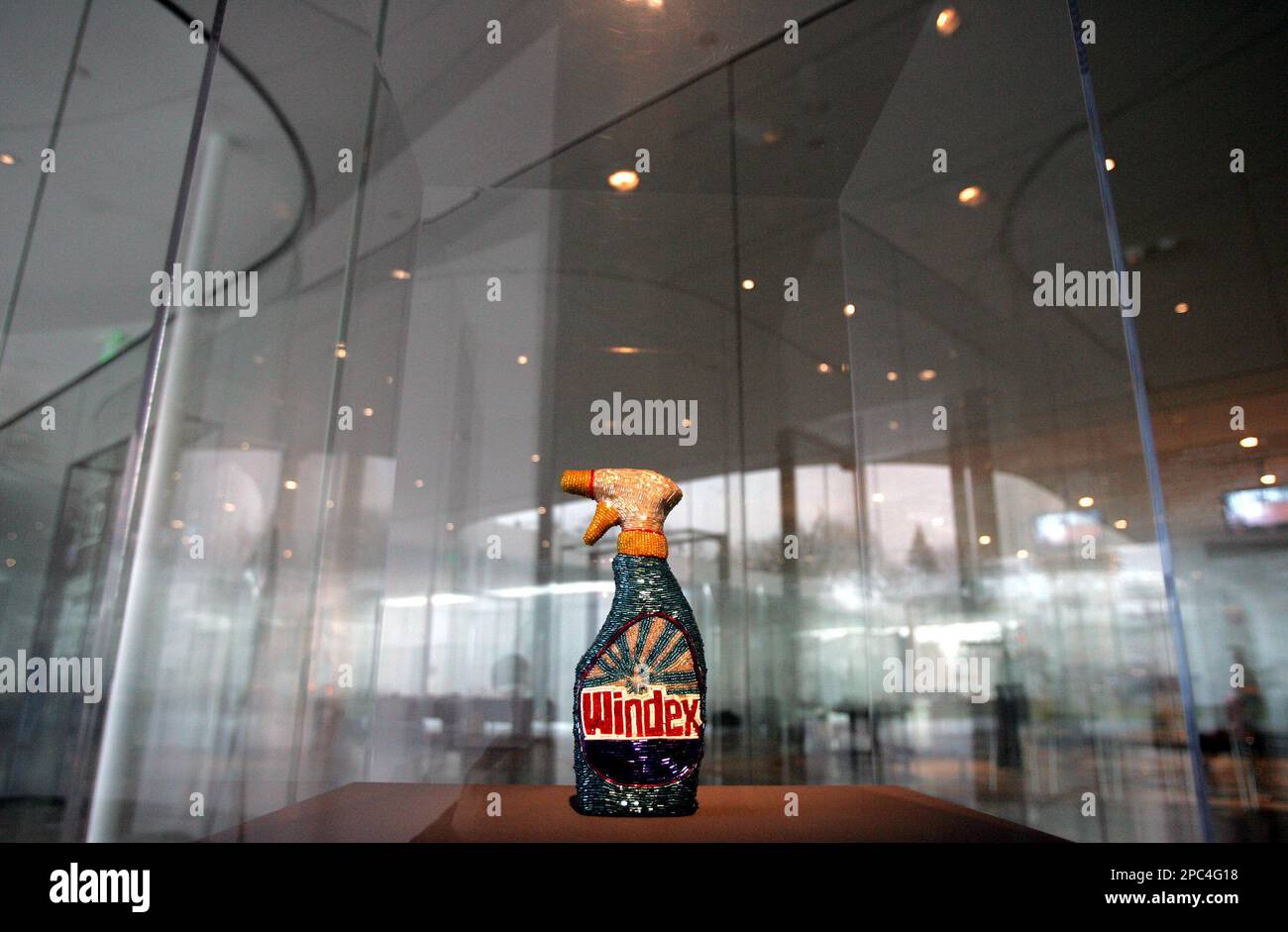 Glass art is on display Wednesday, Dec. 20, 2006, at the Toledo Museum