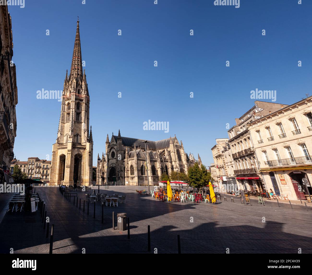 Basilica of St. Michael Bordeaux Stock Photo Alamy