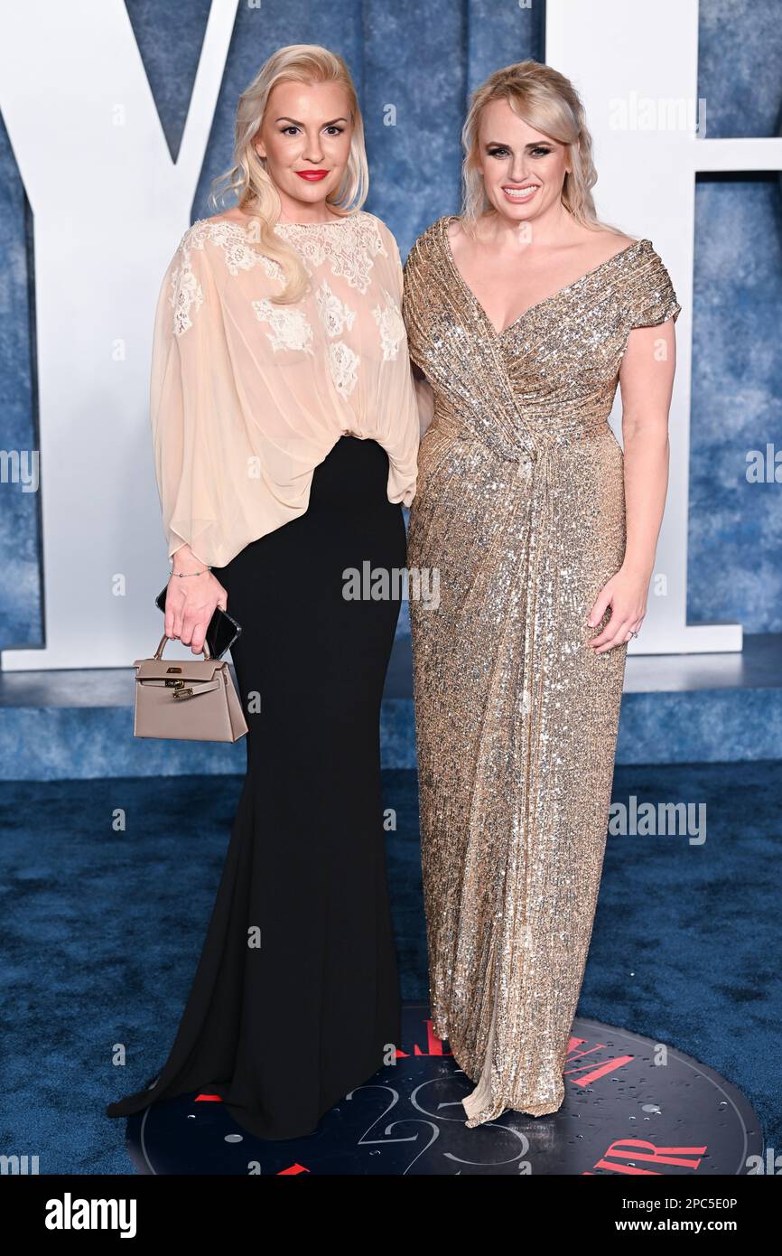 Los Angeles, USA. 13th Mar, 2023. Ramona Agruma and Rebel Wilson