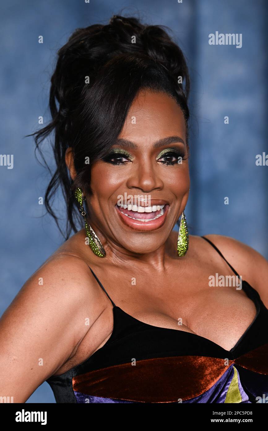 Los Angeles, USA. 13th Mar, 2023. Sheryl Lee Ralph arriving at the Vanity Fair Oscar Party 2023, Wallis Annenberg Center for the Performing Arts, Los Angeles. Credit: Doug Peters/Alamy Live News Stock Photo