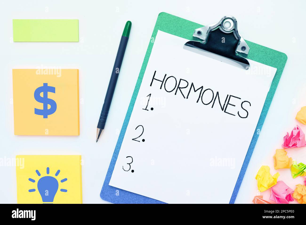 Hand writing sign Hormones. Business overview regulatory substance ...
