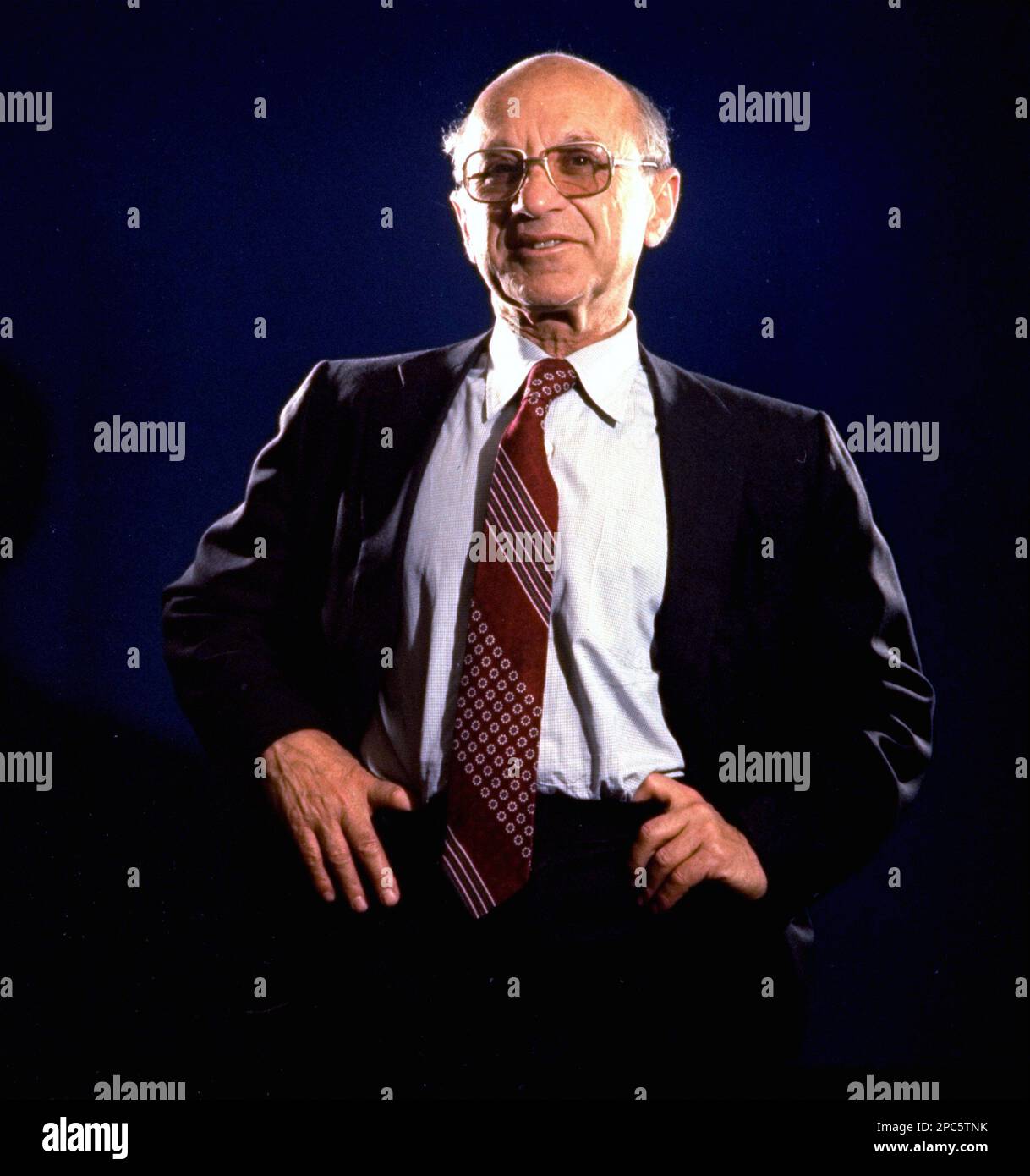 ** FILE ** This Is A 1977 File Photo Of Dr. Milton Friedman Who Won The ...