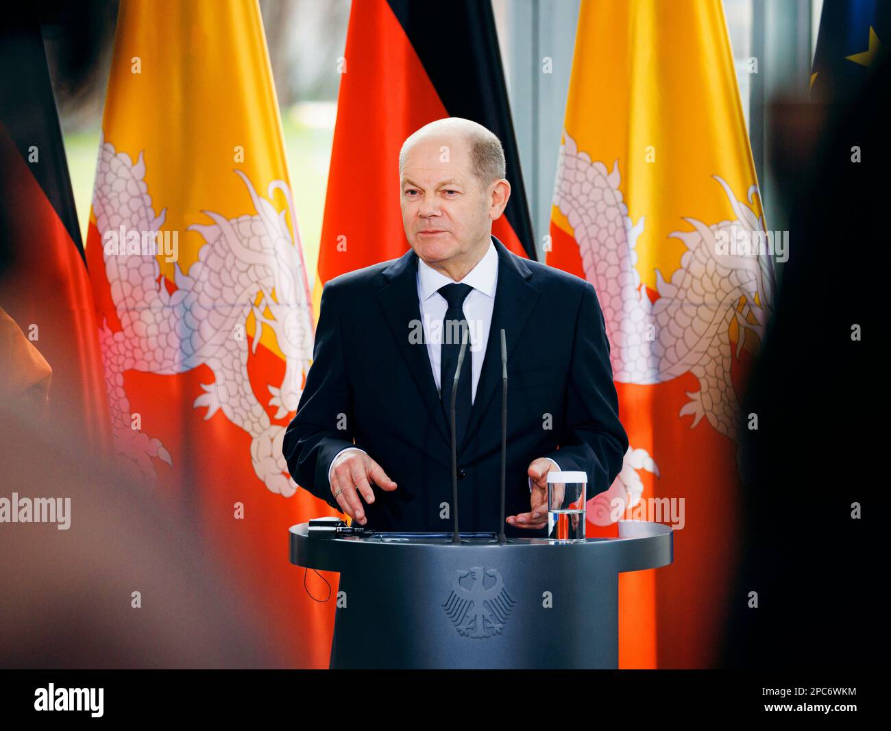 Berlin, Deutschland. 13th Mar, 2023. Olaf Scholz (SPD), Federal ...