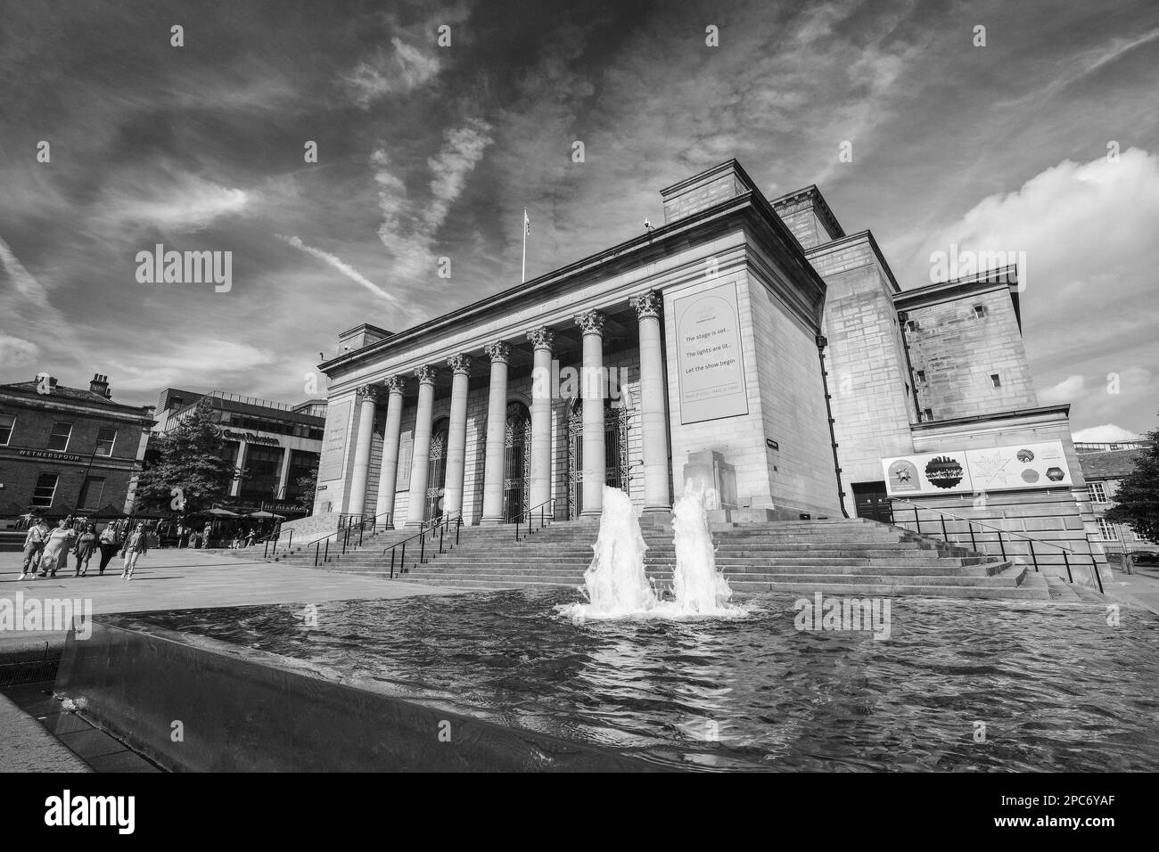 Sheffield City Hall Stock Photo Alamy