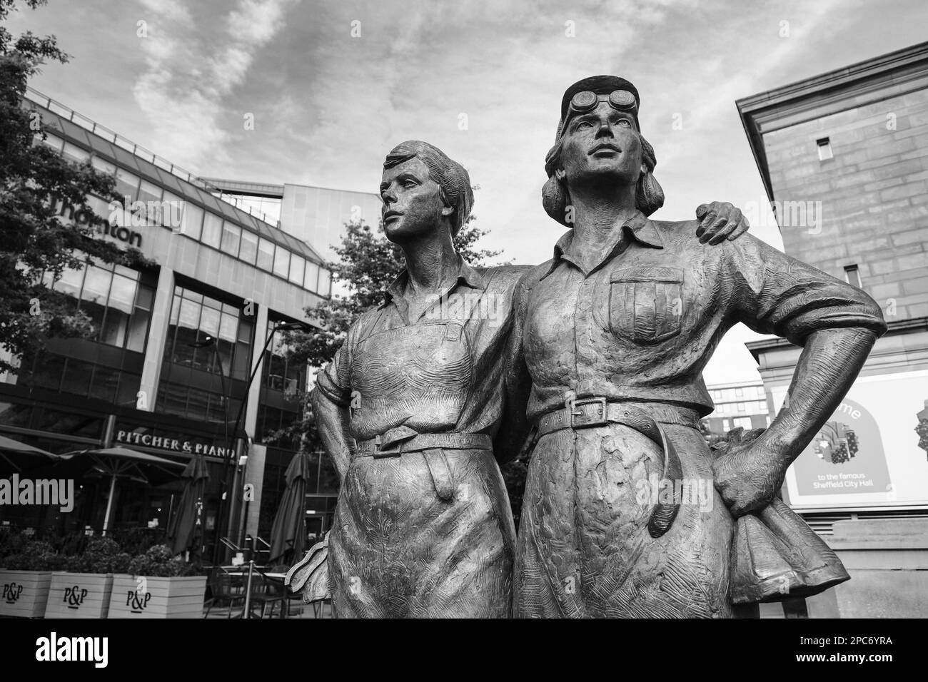 Women of Steel - Sheffield Stock Photo - Alamy