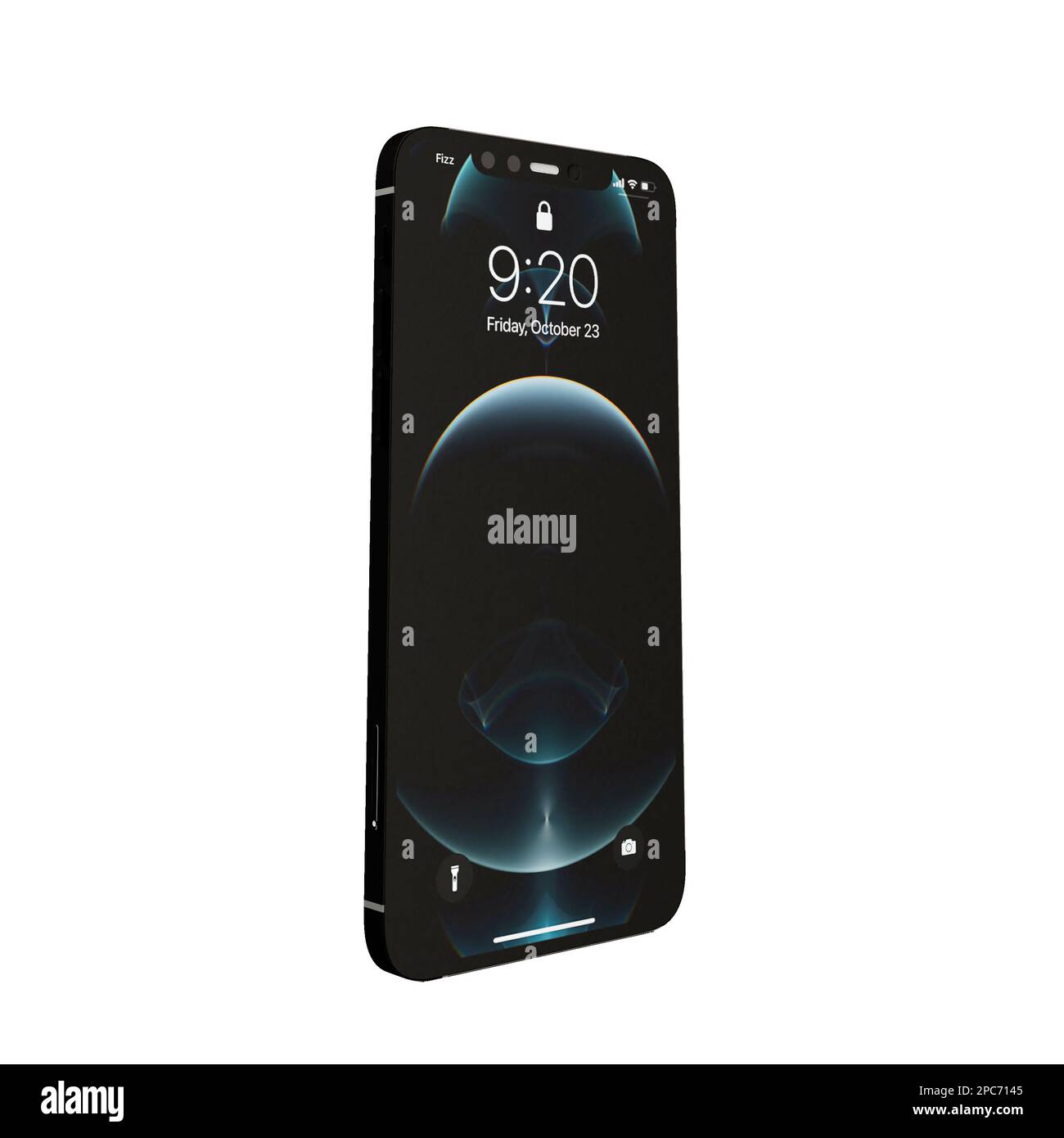 Modern smartphone 3d rendering white background Stock Photo - Alamy