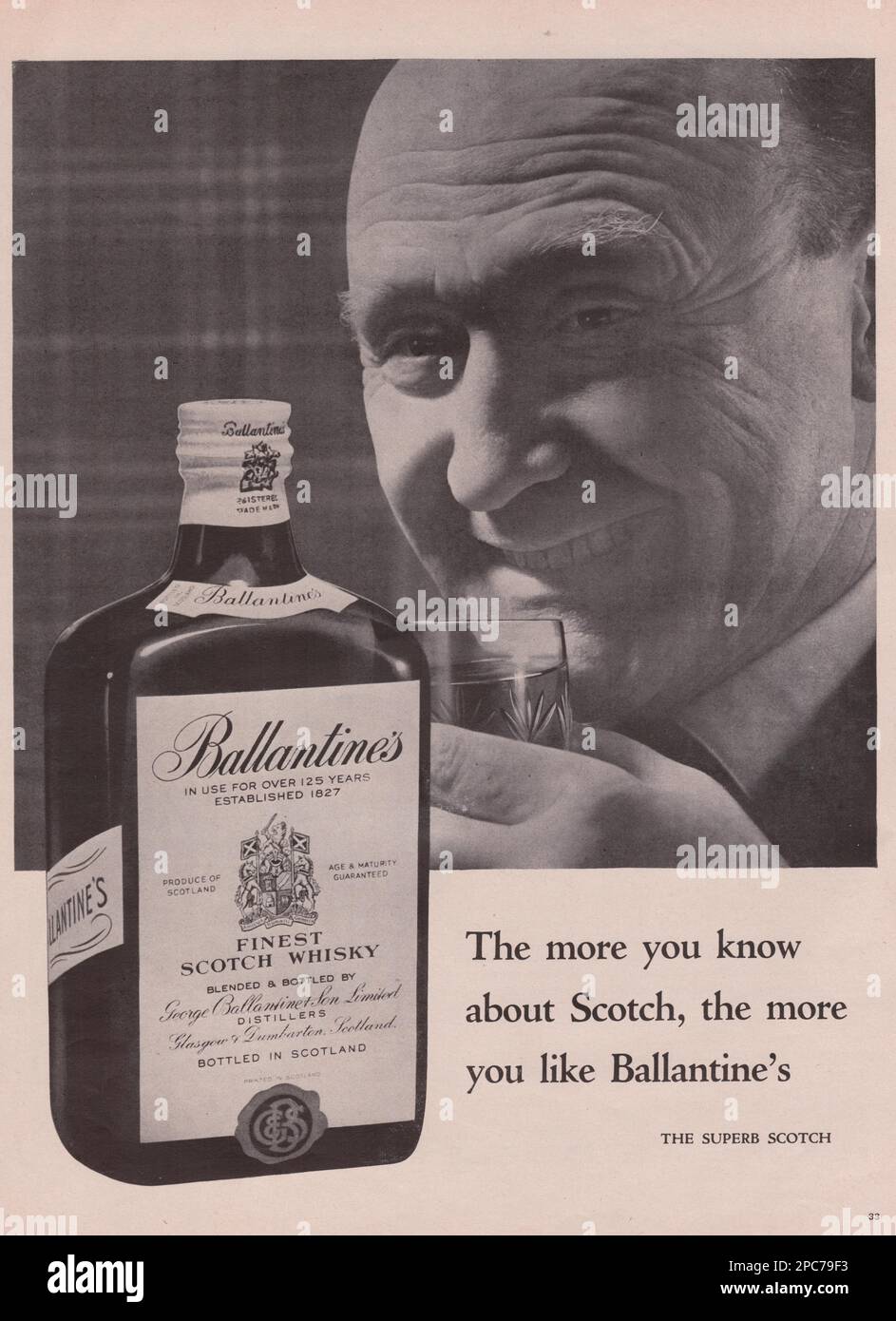 Пару постеров старой рекламы алкоголя. Cкотч Ballantine’s История,Алкоголь,Крепкие напитки,Реклама