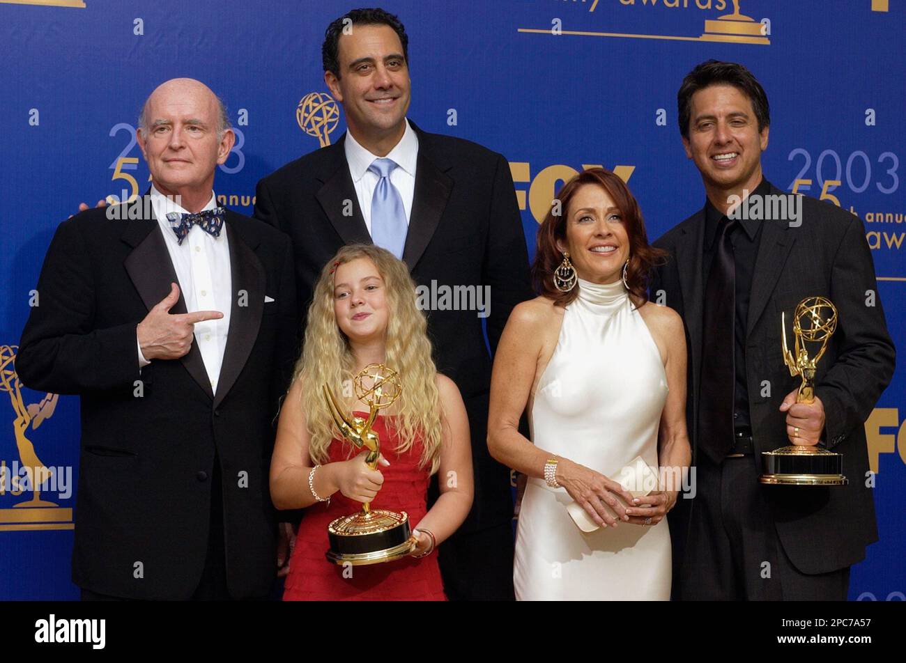 **FILE**"Everybody Loves Raymond" cast members, from left, Peter Boyle, Brad Garrett, Madylin