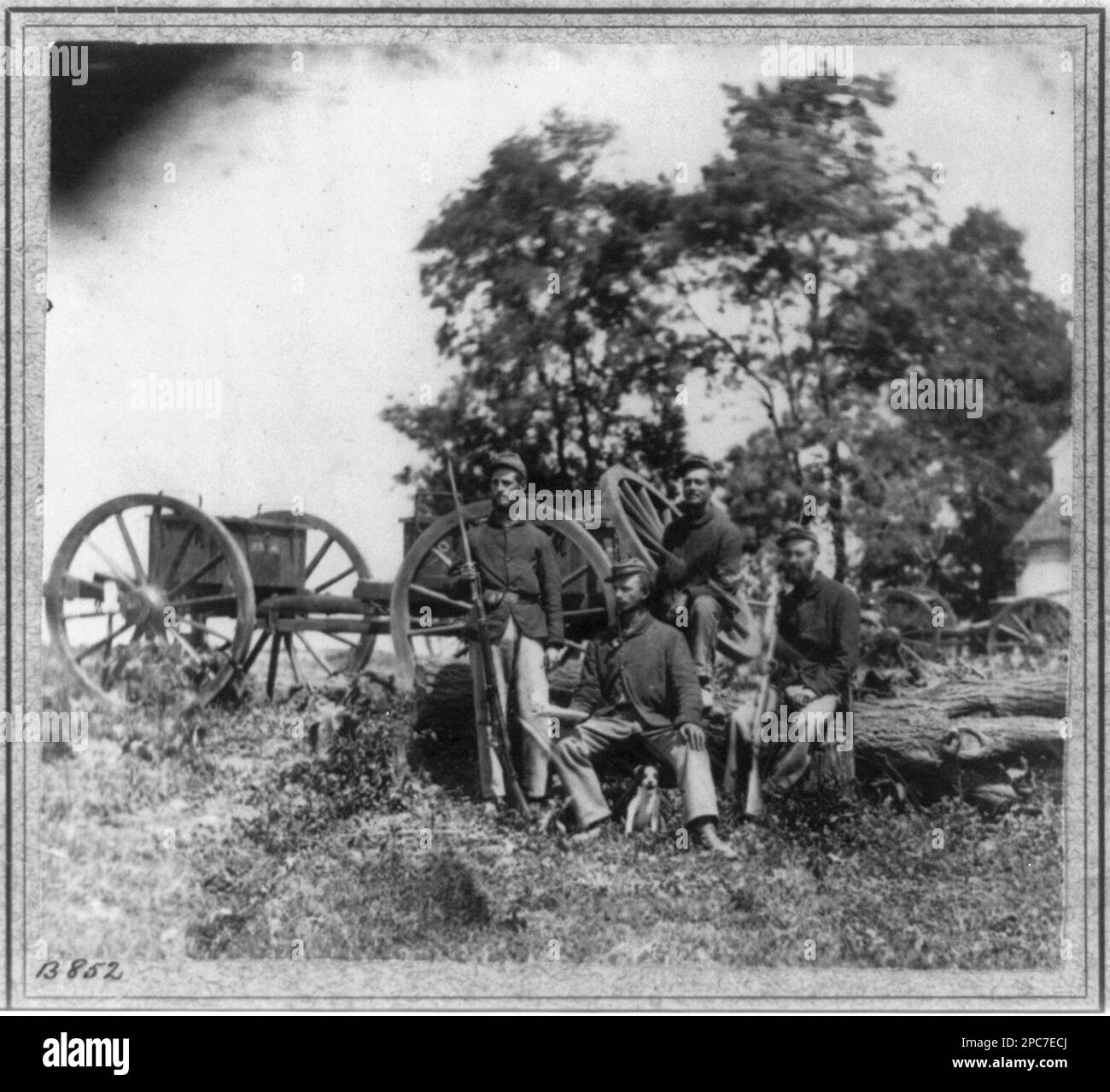 22d New York State Militia near Harpers Ferry, Virginia, 1861 i.e.1862 ...