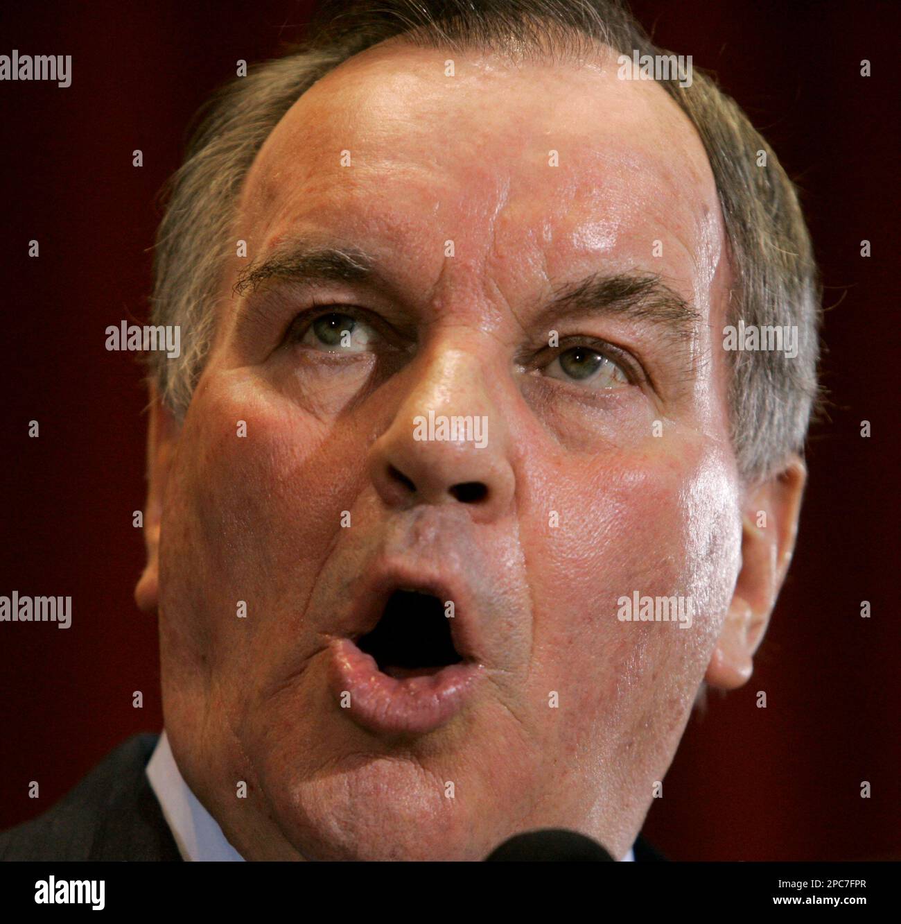 Chicago Mayor Richard M. Daley speaks at a news conference where he ...