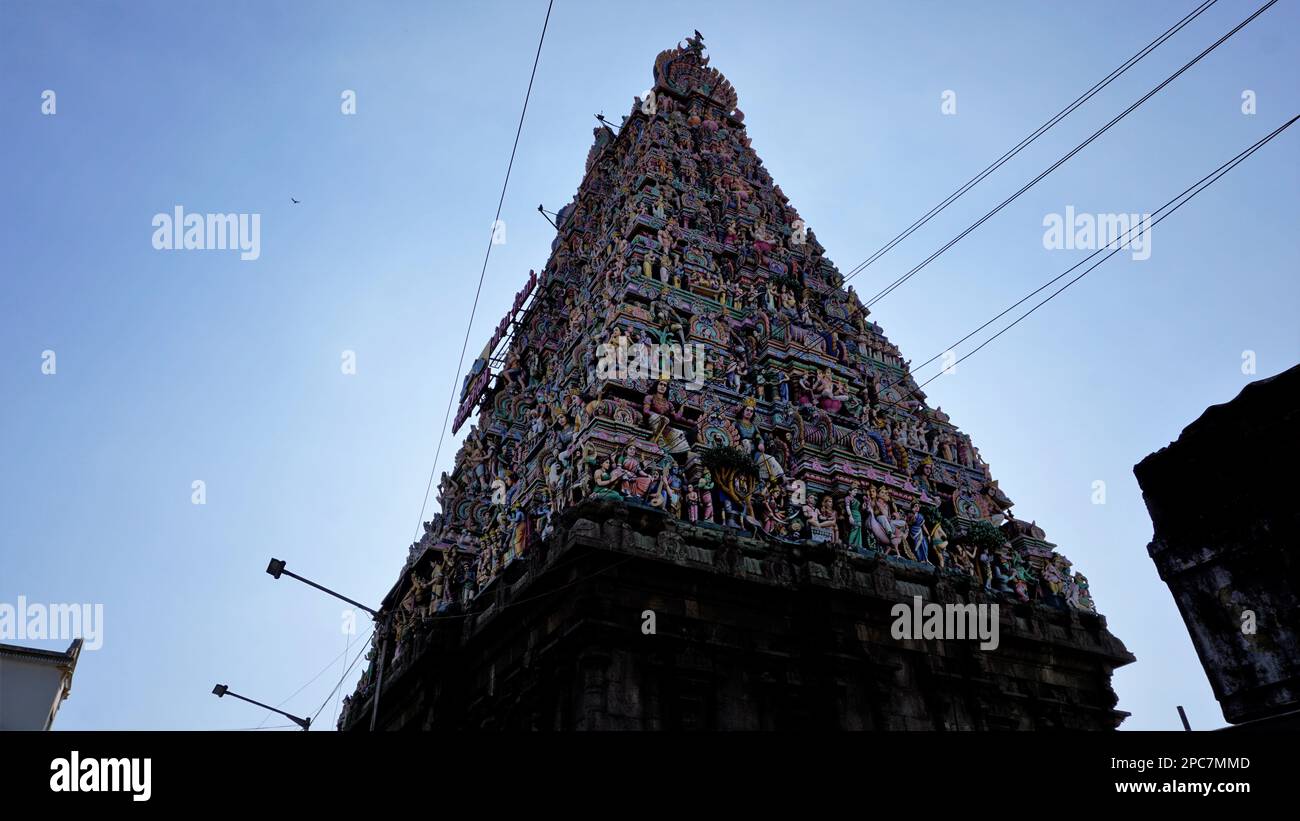 Chennai,Tamilnadu,IndiaDecember 29 2022 Beautiful view of entrance of