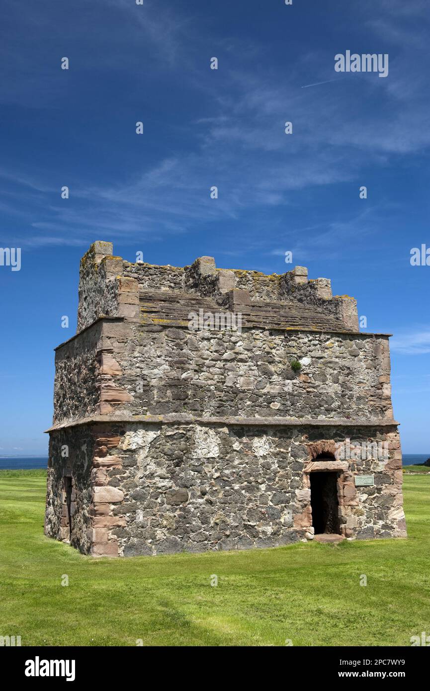 Dovecot at Tantallon Castle, ancient castle of Douglas clan, North