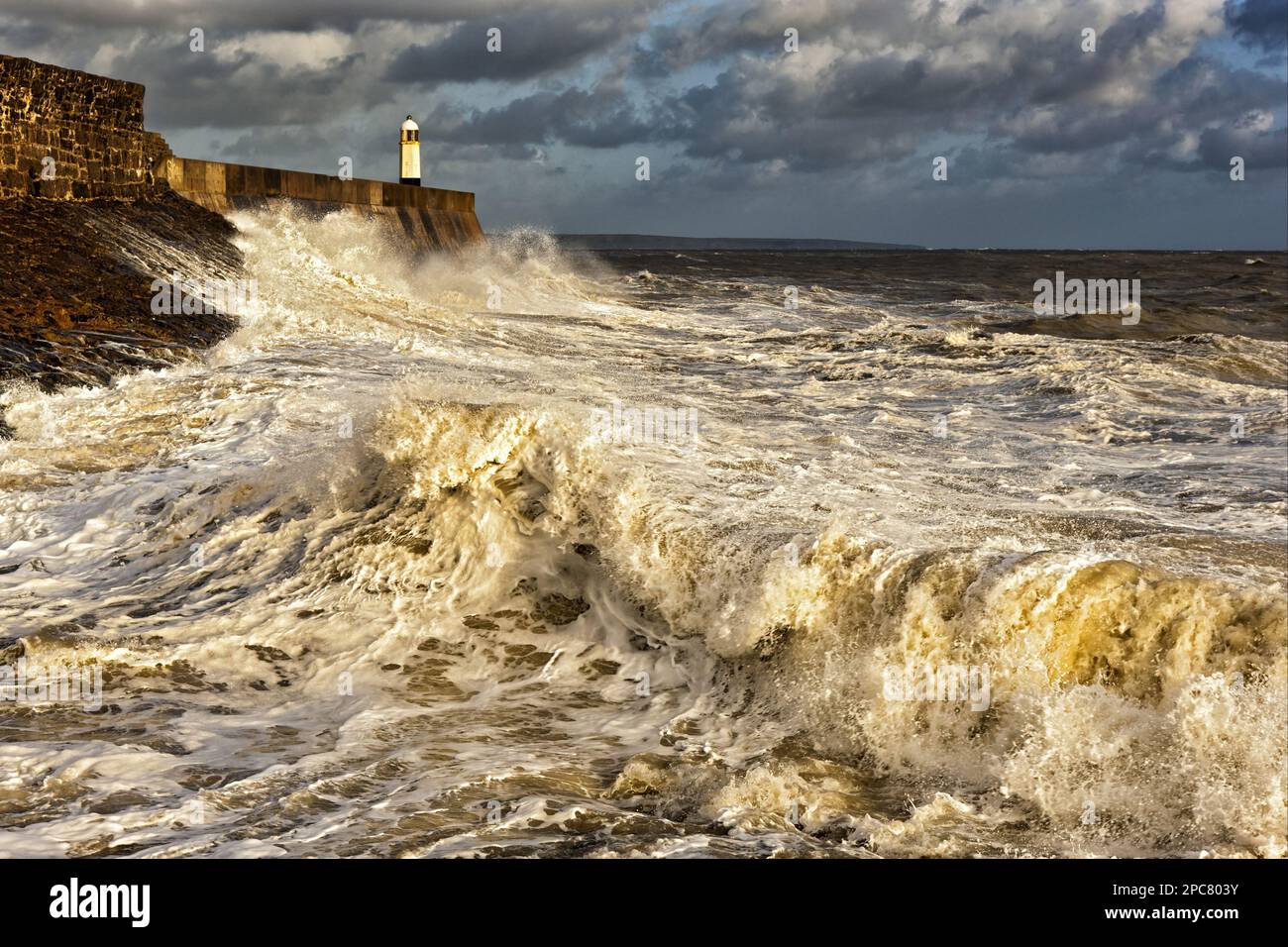 wave-bombed-seafront-and-coastal-town-lighthouse-porthcawl-pier