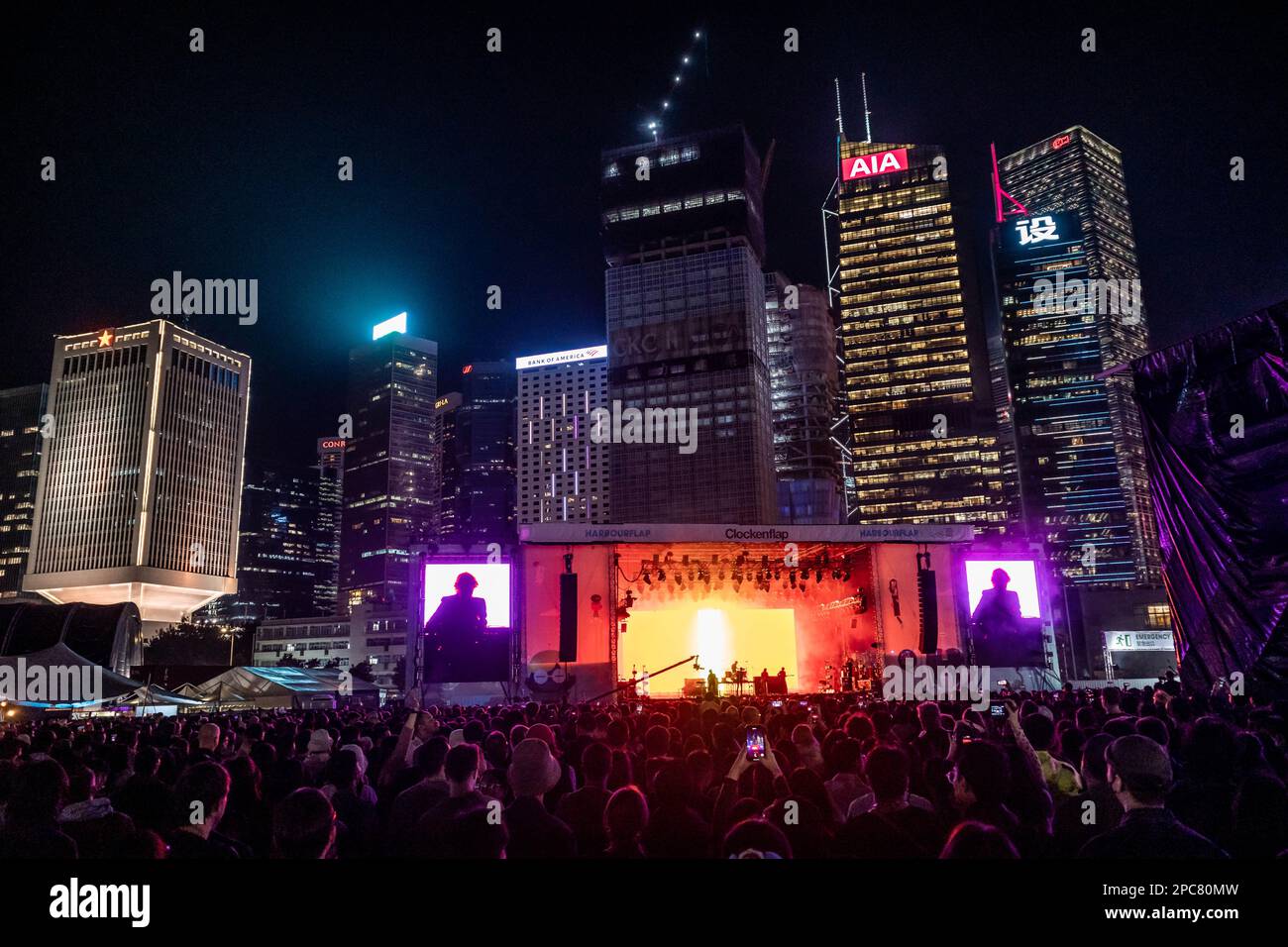 Hong Kong, China. 03rd Mar, 2023. Phoenix, a band from France, plays