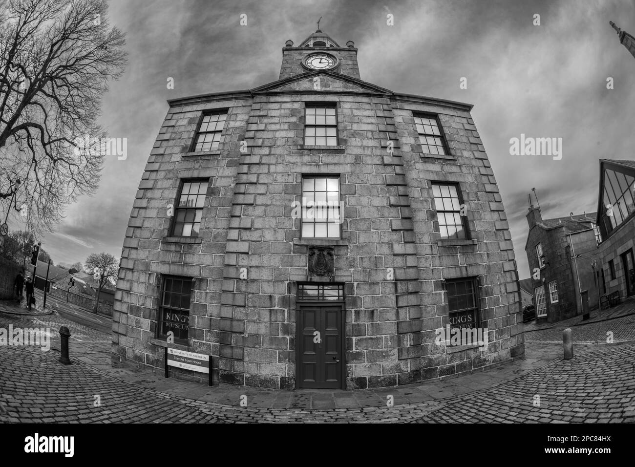 Townhouse aberdeen Black and White Stock Photos & Images Alamy