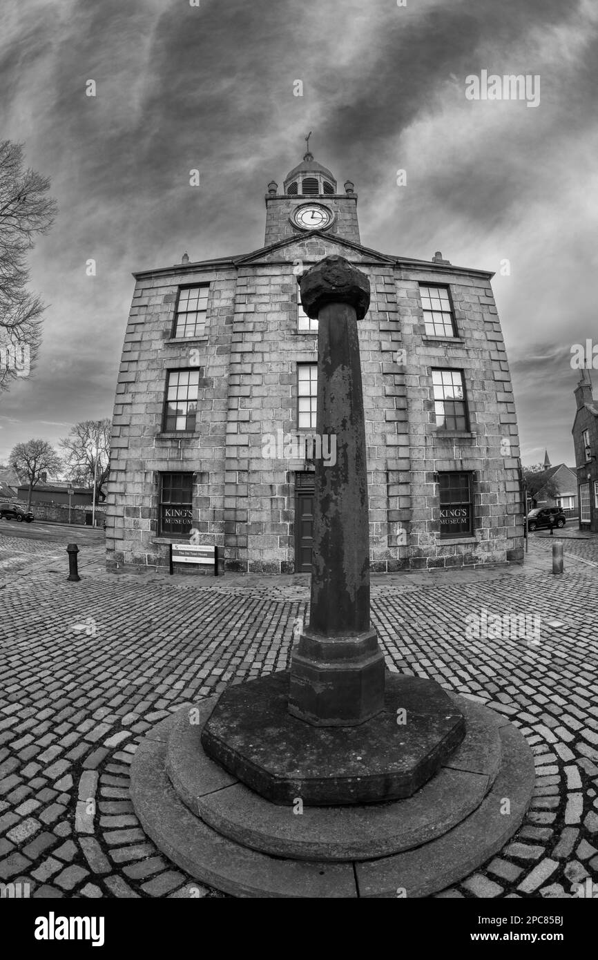 Townhouse aberdeen Black and White Stock Photos & Images Alamy