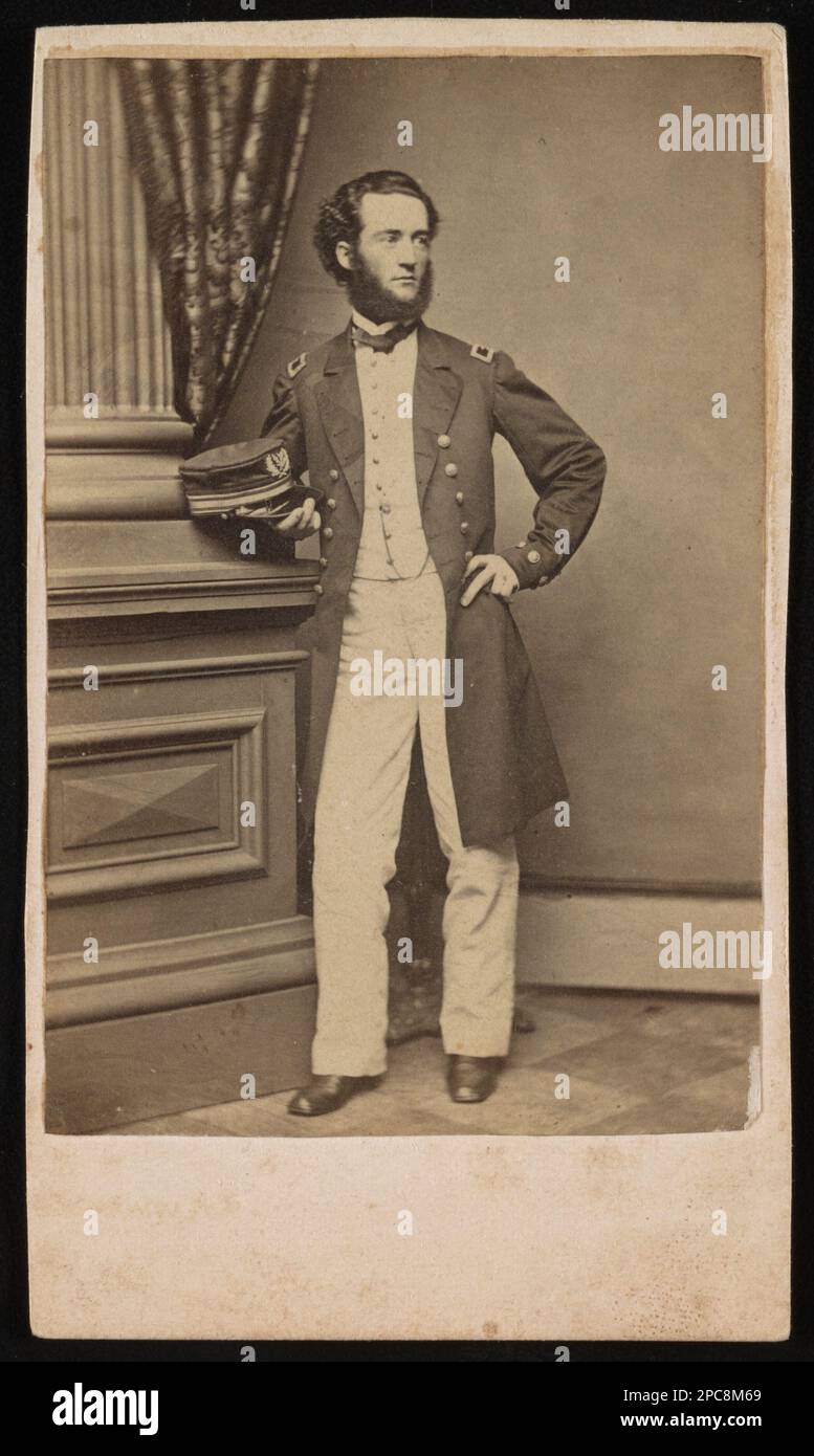 Assistant Surgeon Grove S. Beardsley of U.S. Navy in uniform