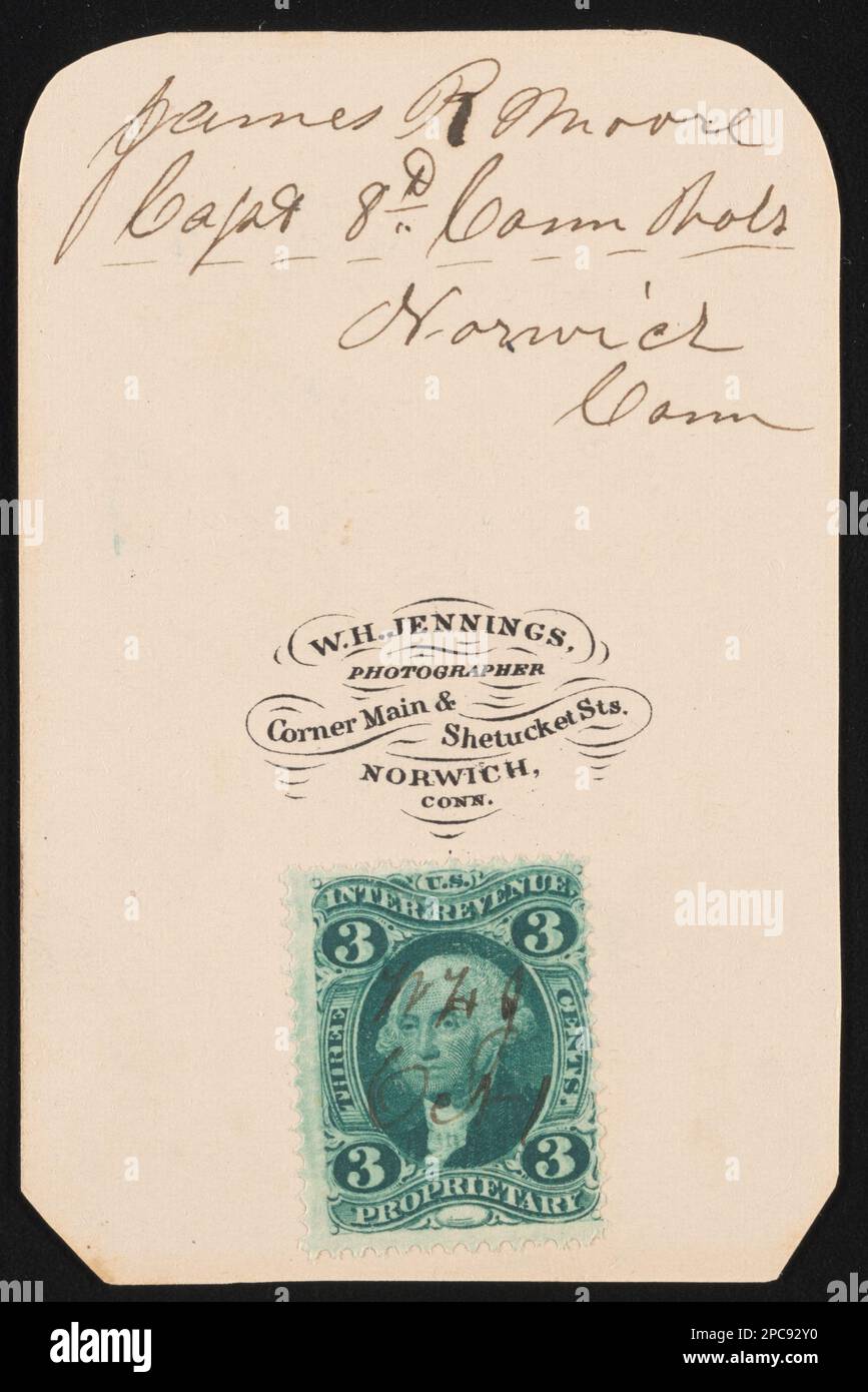 James R. Moore Captain James R. Moore of Co. D, 3rd Connecticut Infantry Regiment and ...