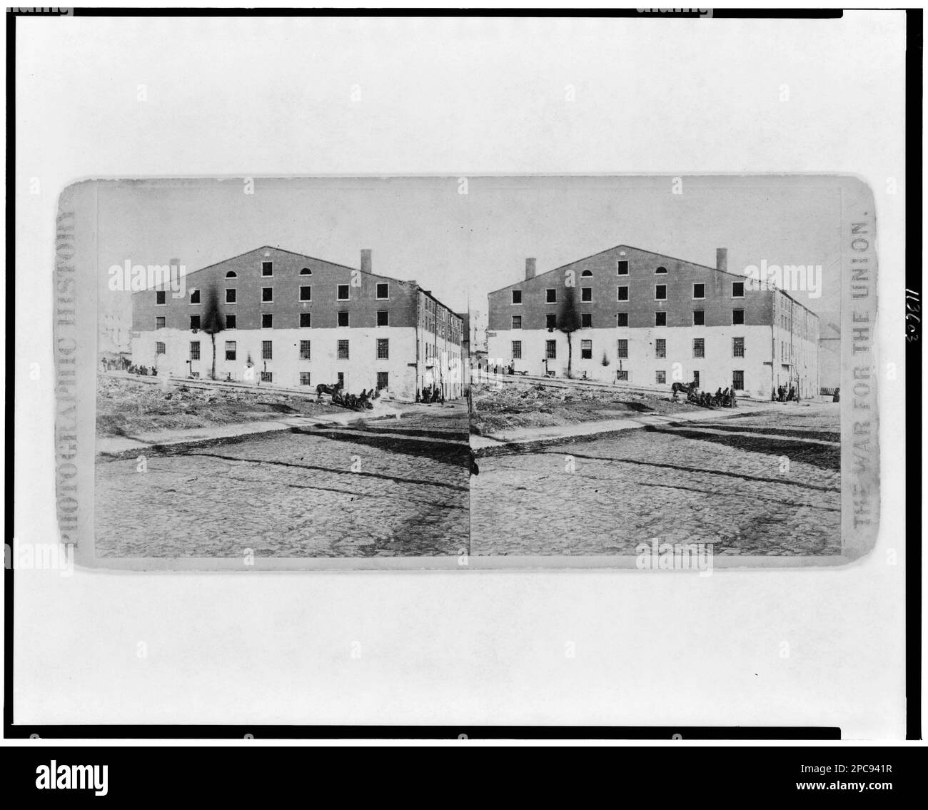 Libby Prison, Richmond, Virginia. Civil War Photograph Collection