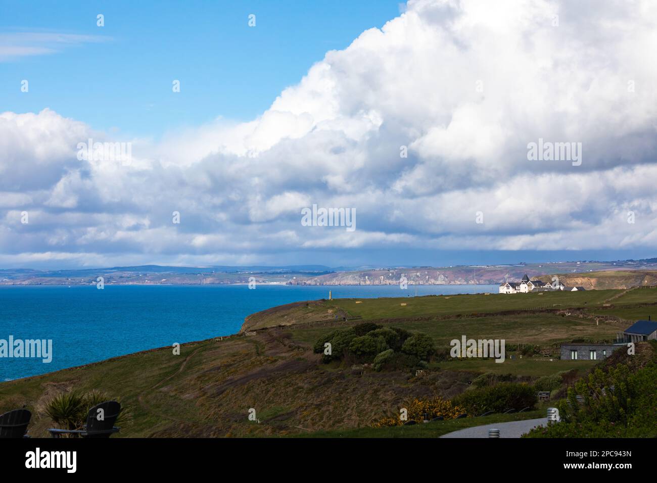 The Lizard Peninsula In Cornwall is the most Southerly point of Great