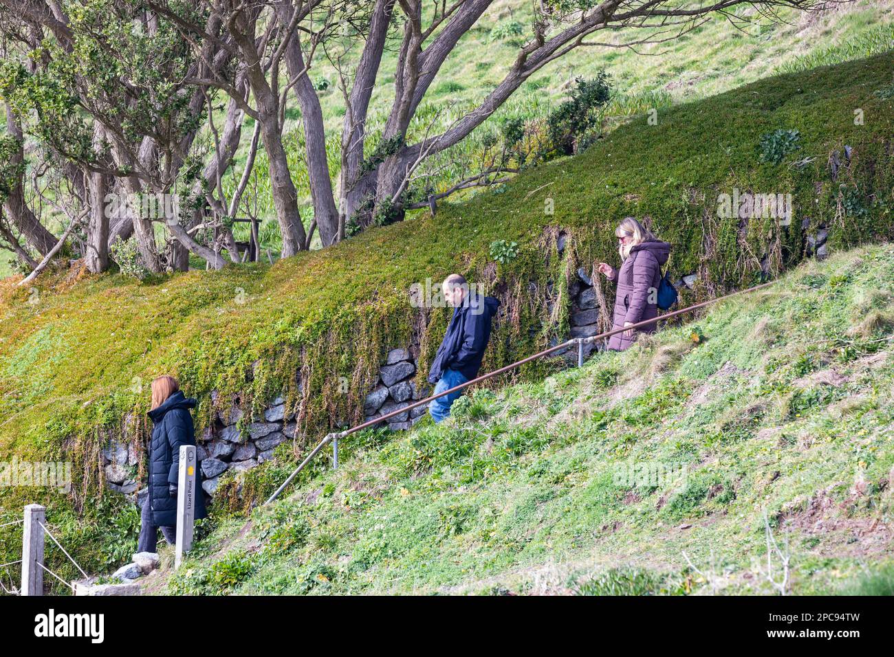 The Lizard Peninsula In Cornwall is the most Southerly point of Great