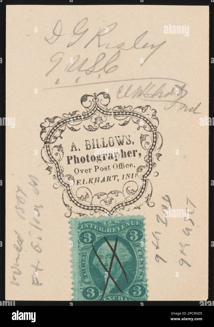 Captain Douglas Gilbert Risley of Co. C, 9th Indiana Infantry Regiment