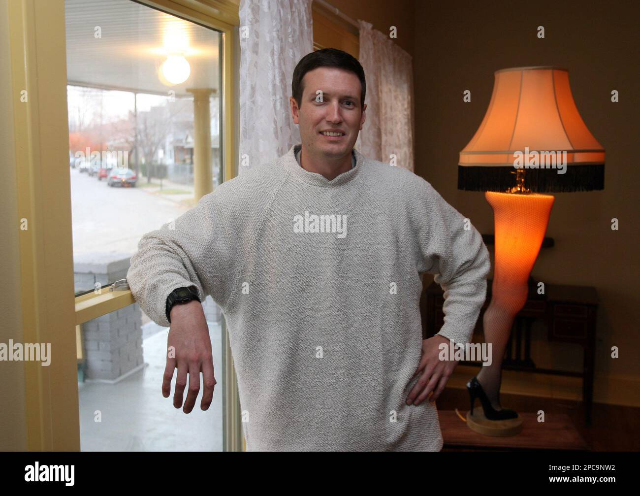 Brian Jones, owner of the Tremont House, used in the movie "A Christmas