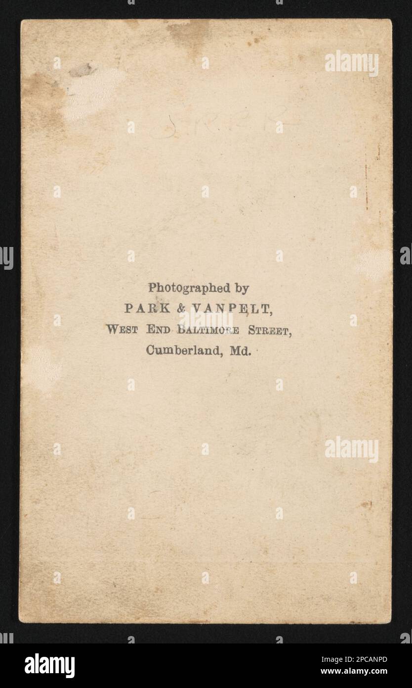 Private Hiram E. Smith of Co. H, 1st Maryland Infantry Regiment in