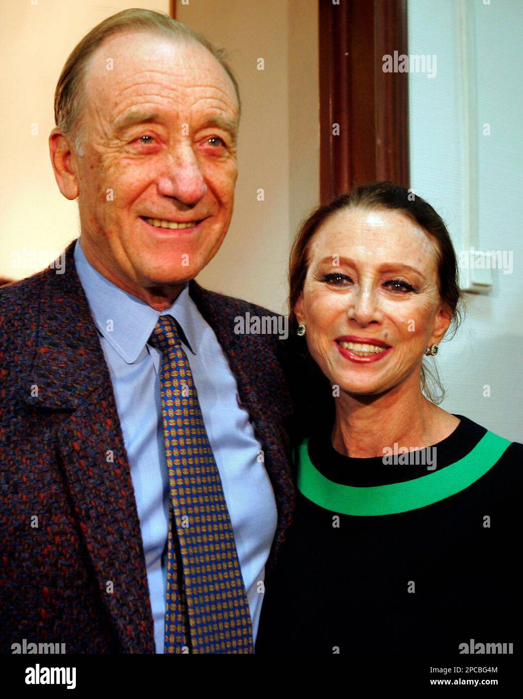 Well known Russian ballerina Maya Plisetskaya and her husband, composer ...