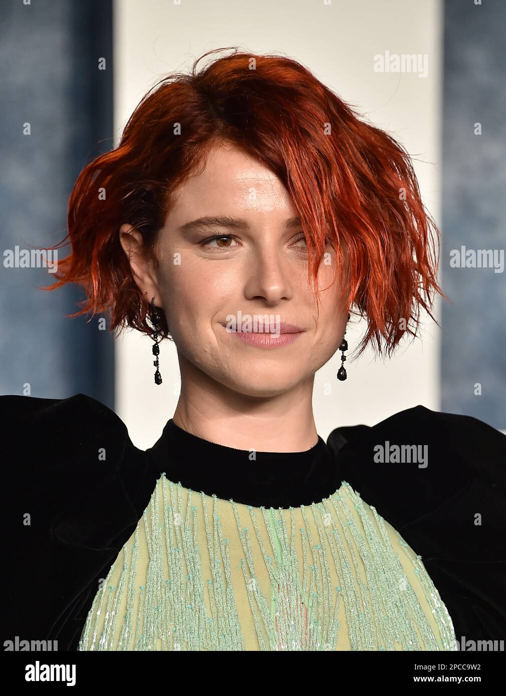 Jessie Buckley arriving at the Vanity Fair Oscar Party held at the