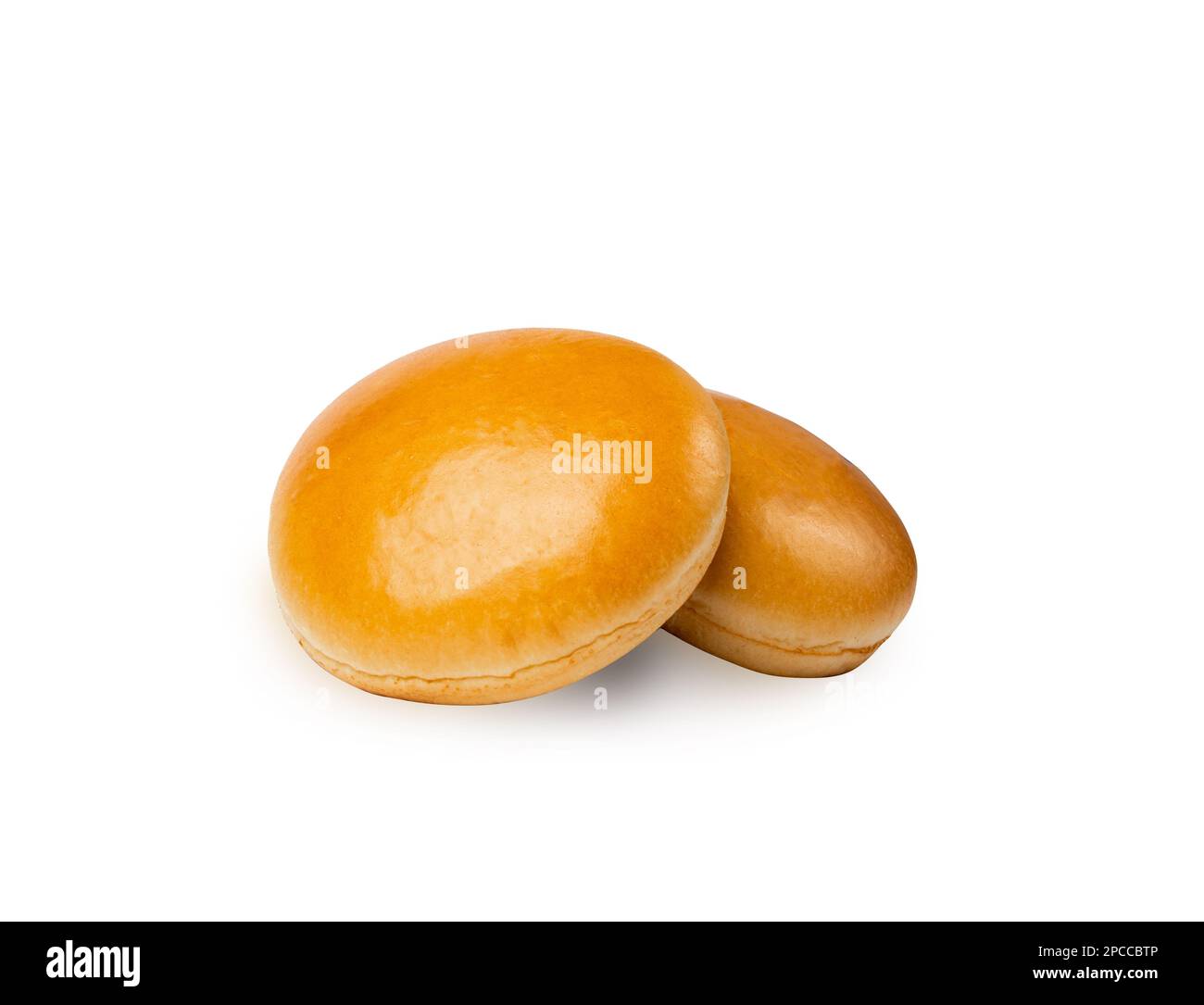 Burger Bun Isolated, Hamburger Wheat Bread, Empty Whole Burger Bun on