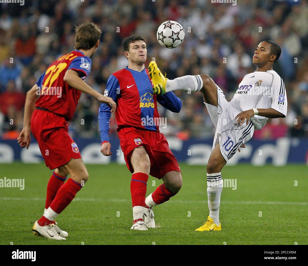 2006 (October 17) Steaua Bucharest (Romania) 1-Real Madrid (Spain