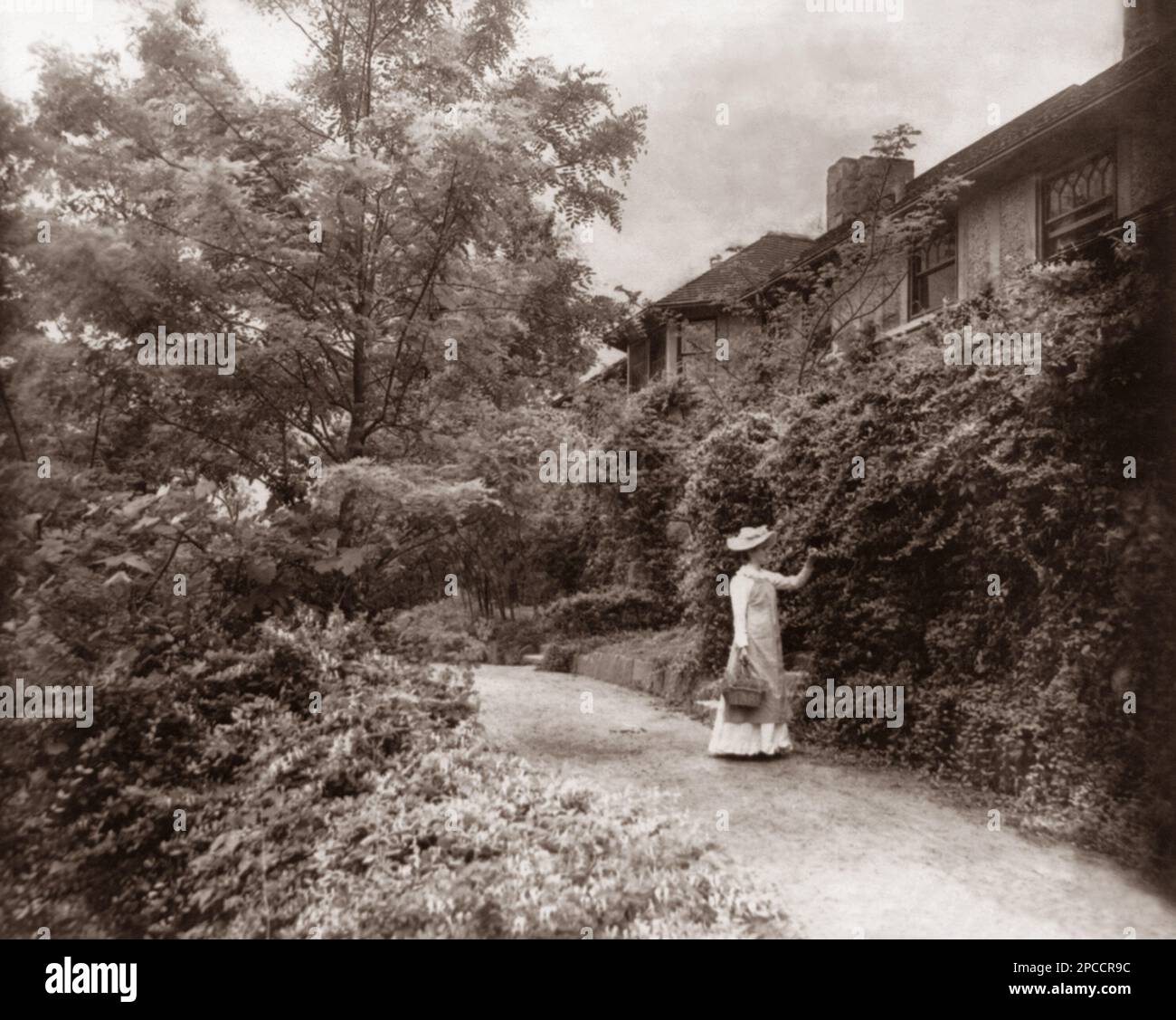 1901 , TRYON , N.C. , USA Side view of Erskine Residence, Lynn, N.C