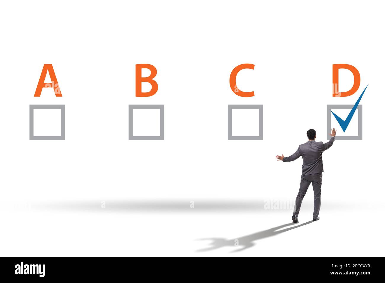 Multiple choice quiz Cut Out Stock Images Pictures Alamy