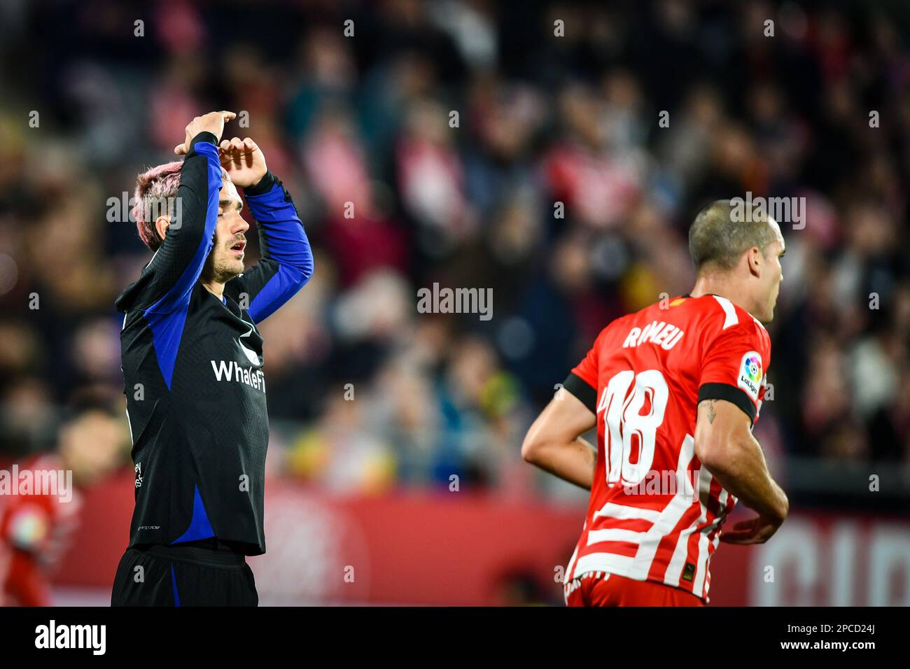 Griezmann (Atletico de Madrid) during a La Liga Santander match between ...