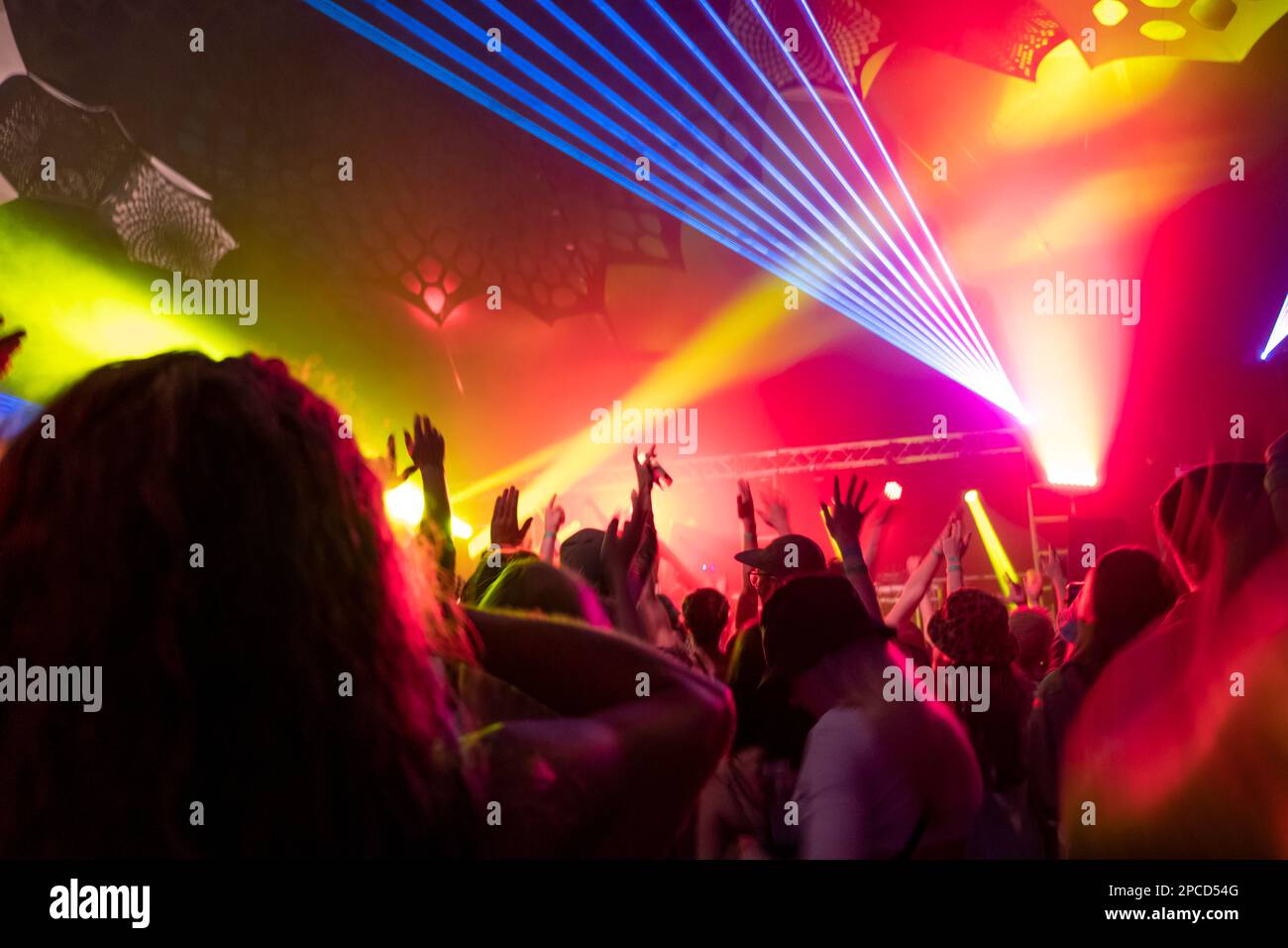 Music Festival Stock Photo