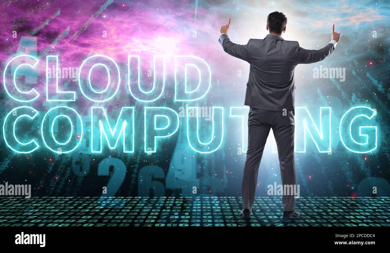 The concept of cloud edge and fog computing Stock Photo - Alamy