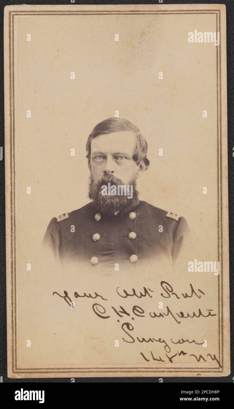 Surgeon Calvin H. Carpenter of 148th New York Infantry Regiment in