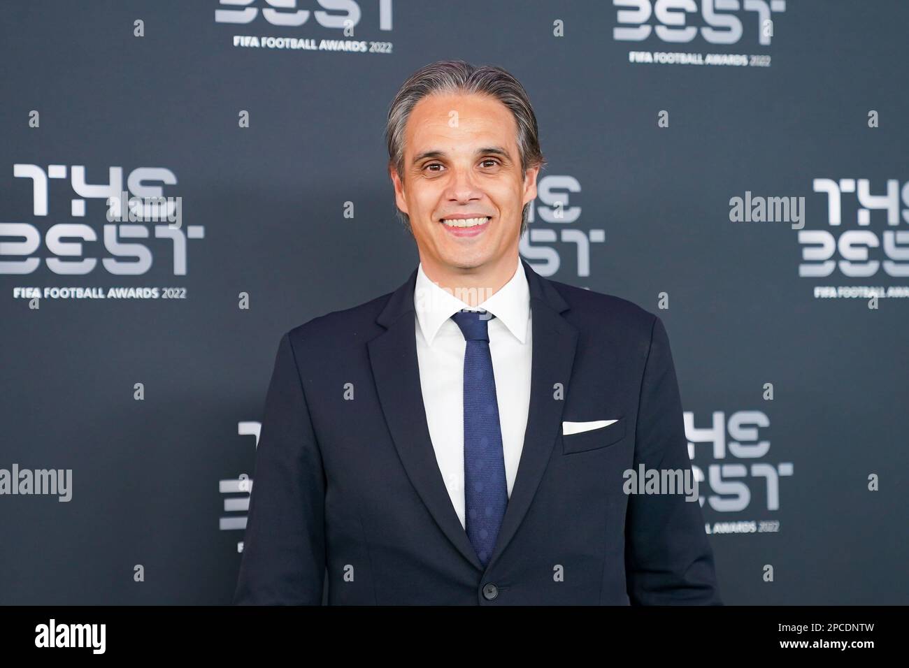 Paris, France. 27th Feb, 2023. Nuno Gomes during the The Best FIFA Football Awards 2022 at Salle Pleyel in Paris, France. (Foto: Daniela Porcelli/Sports Press Photo/C - ONE HOUR DEADLINE - ONLY ACTIVATE FTP IF IMAGES LESS THAN ONE HOUR OLD - Alamy) Credit: SPP Sport Press Photo. /Alamy Live News Stock Photo